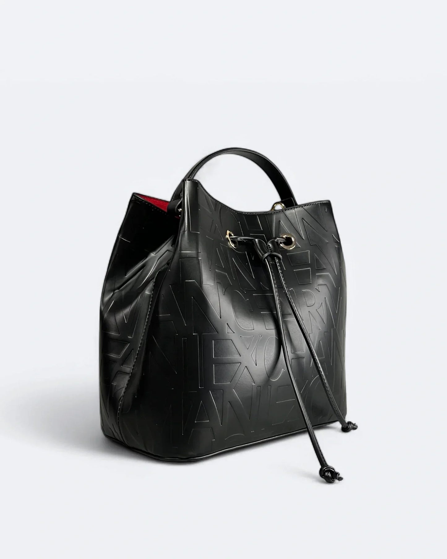 Armani Exchange - Logotype Embossed Bag - Black