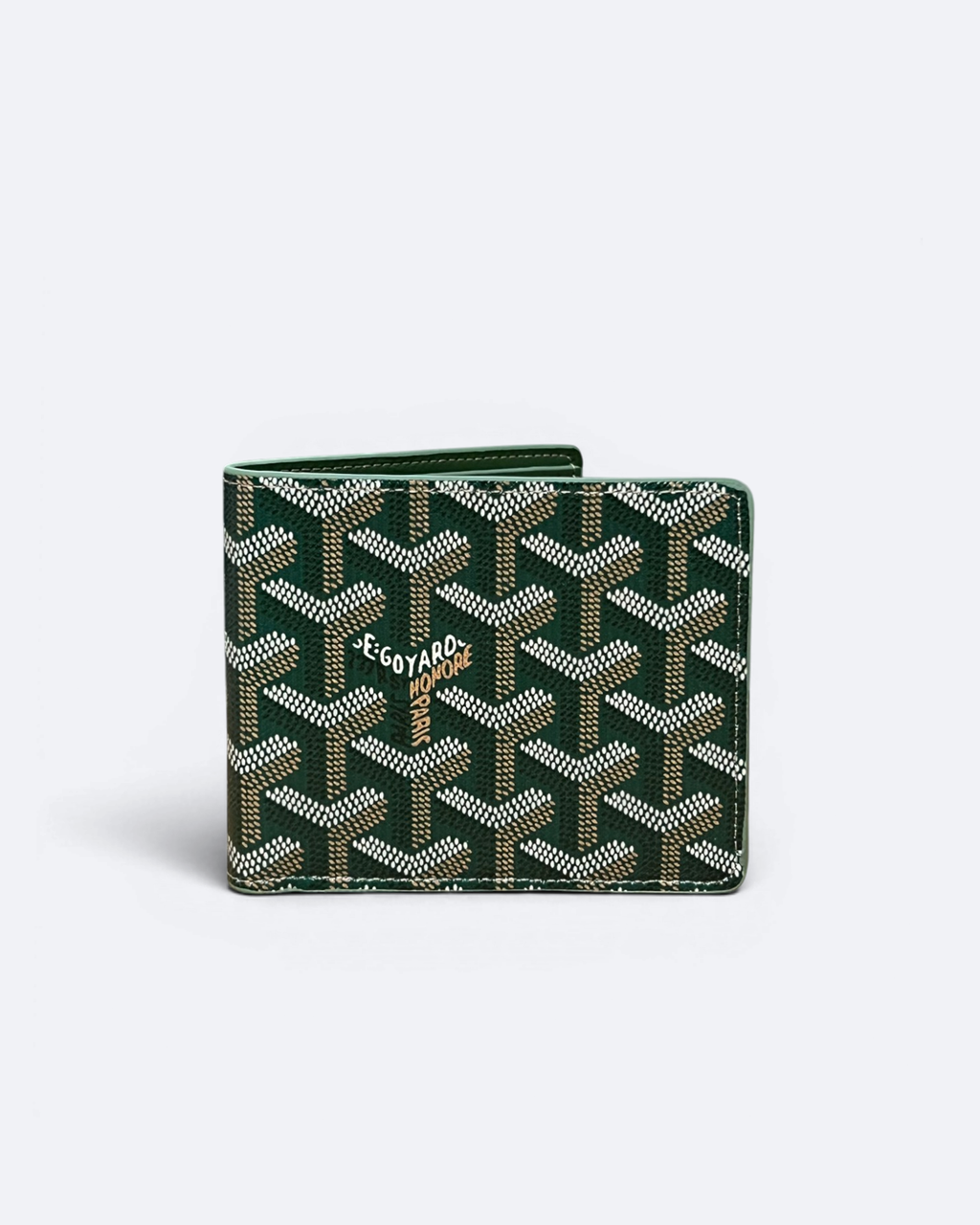 Goyard - Pattern Wallet - Dark Green