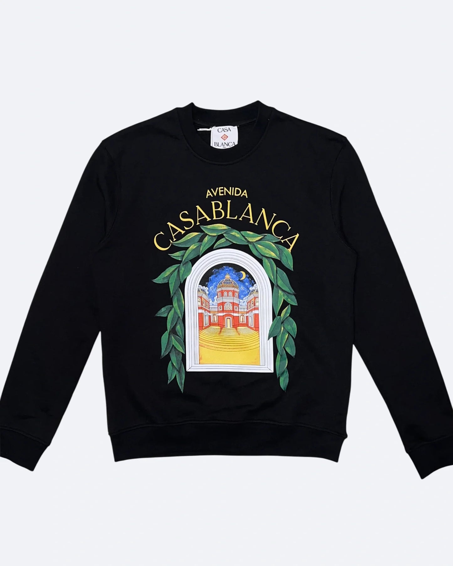 Casablanca - Avenida Sweatshirt - Black