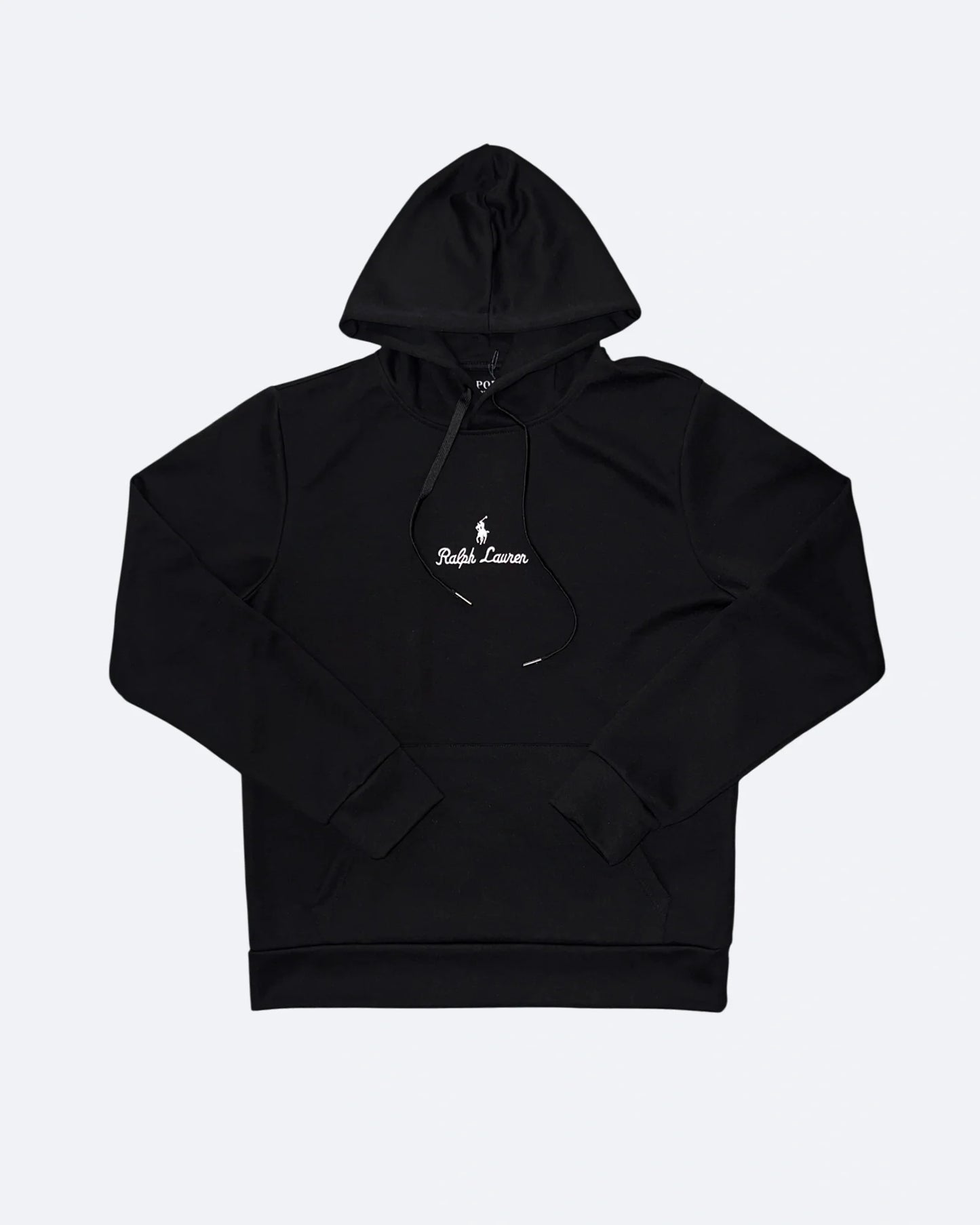 Ralph Lauren - Signature Logo Embroidery Hoodie - Black