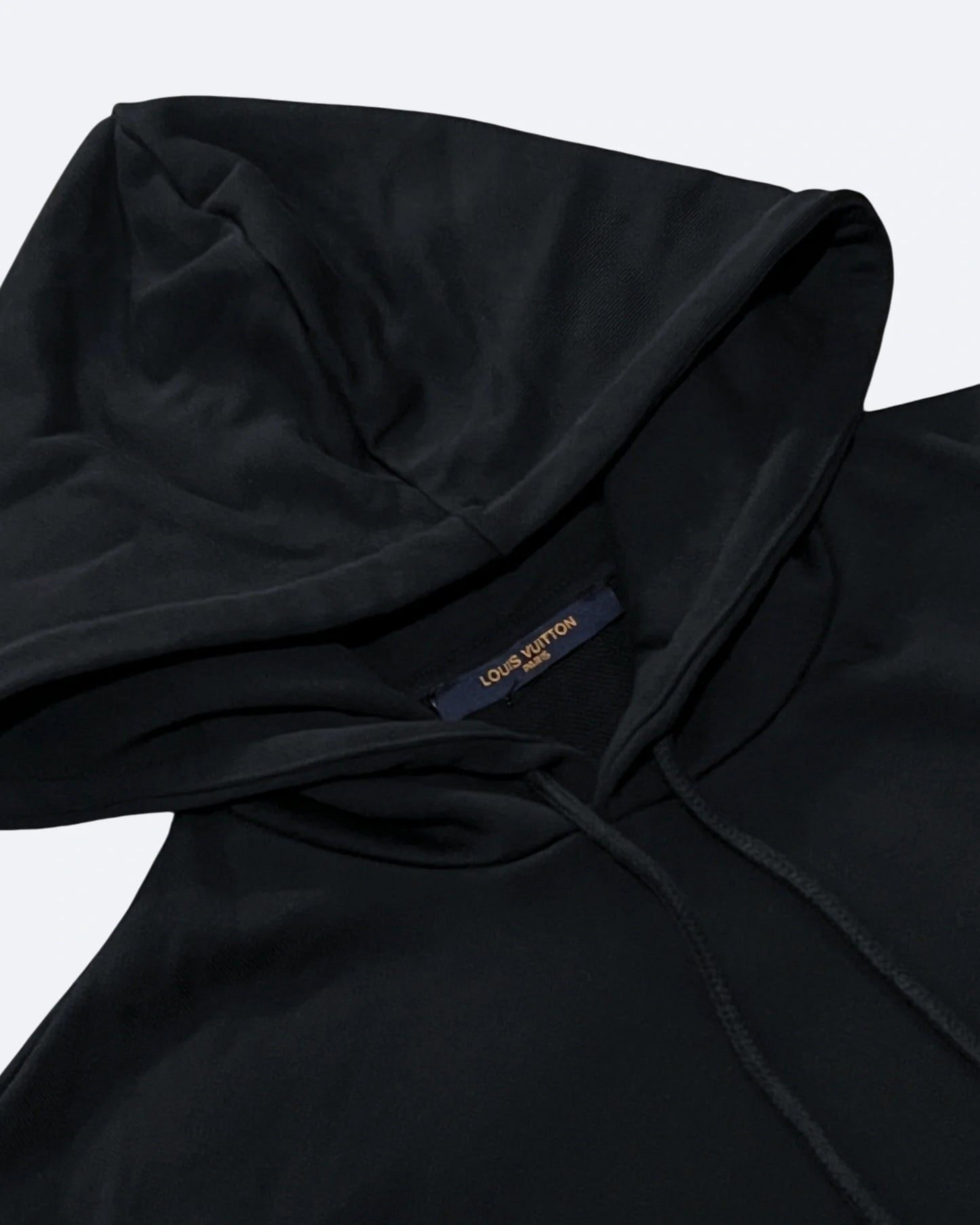 LVTN - Monogram Boats Embroidery Hoodie - Black