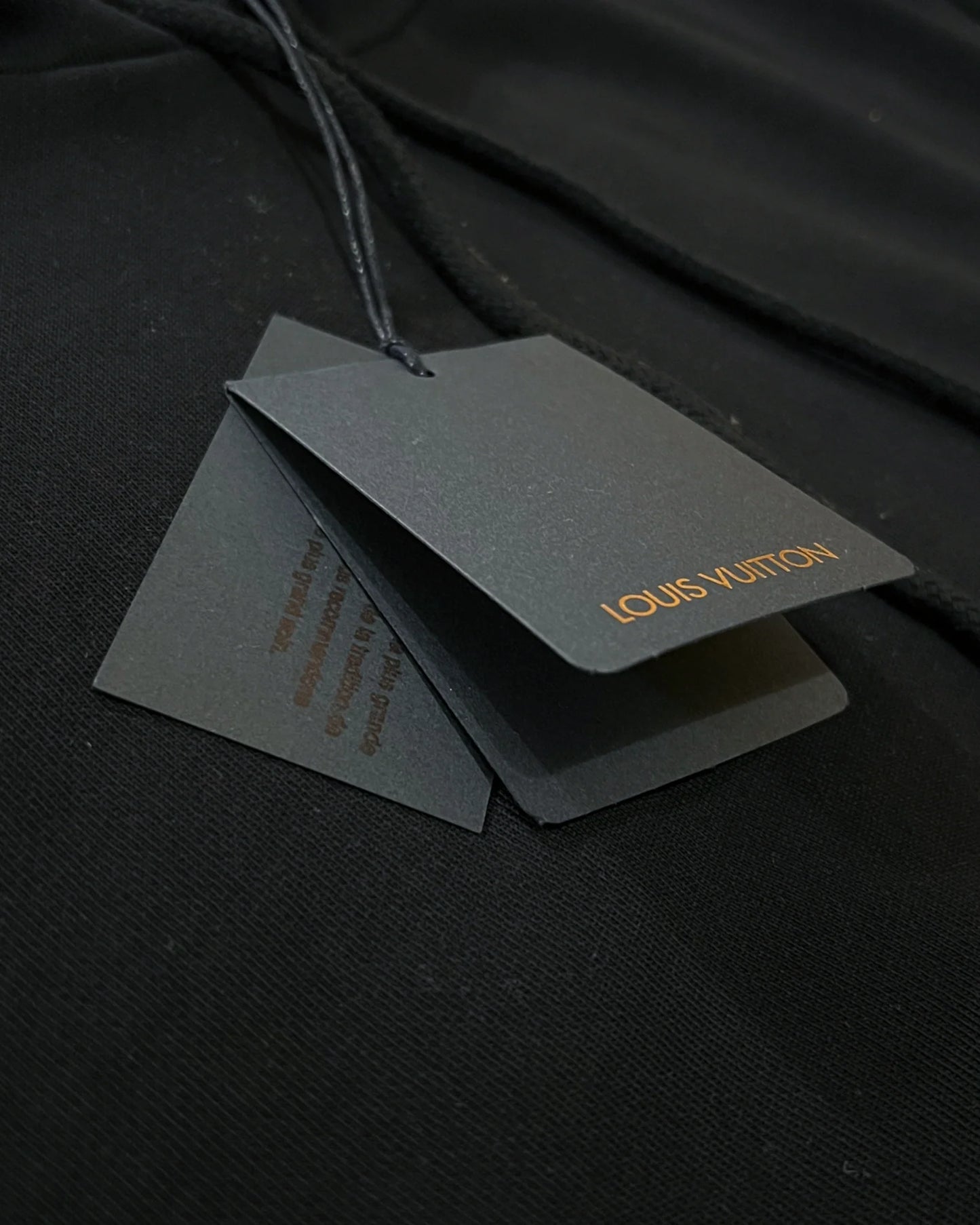 LVTN - Monogram Boats Embroidery Hoodie - Black