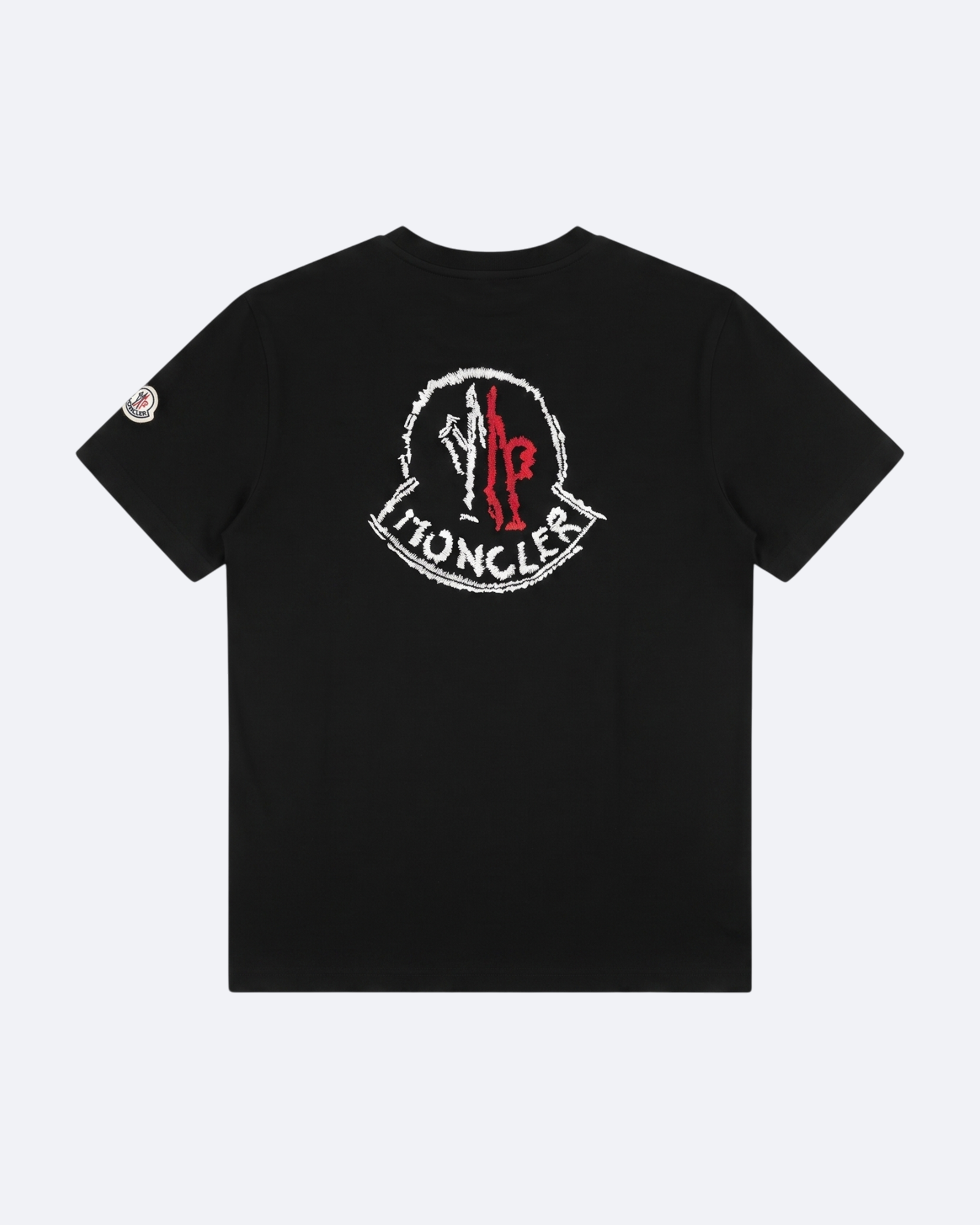 Moncler - Scribble Logo T-Shirt - Black