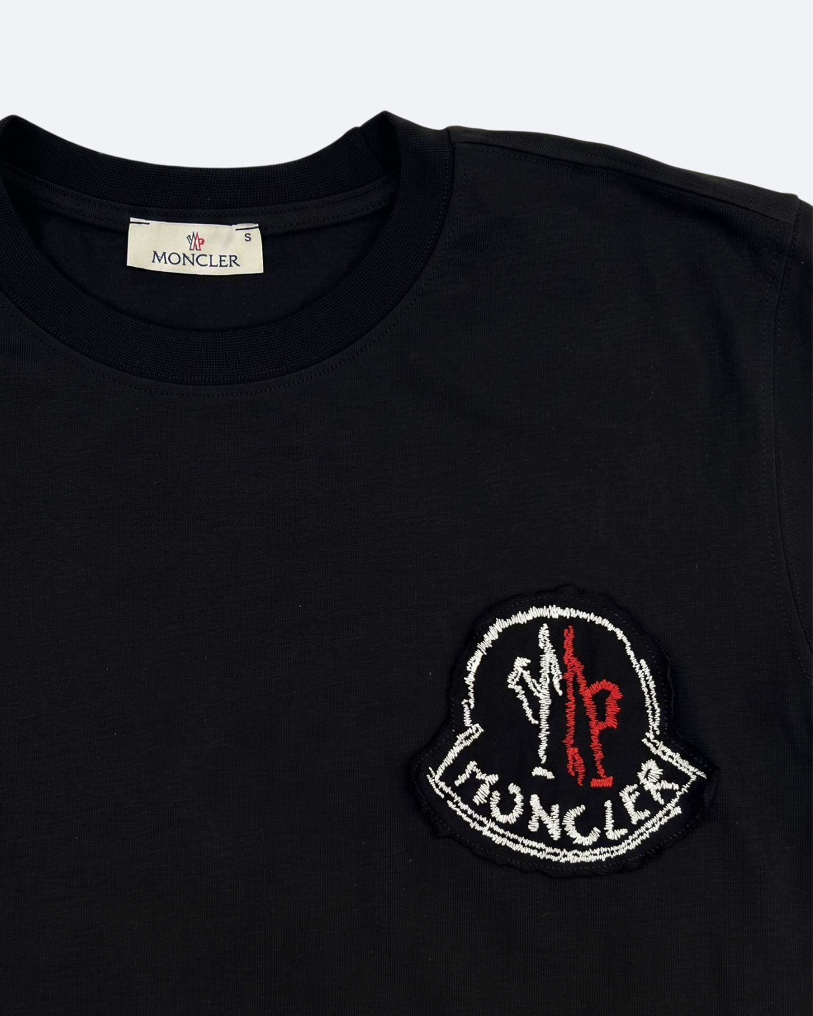 Moncler - Scribble Logo T-Shirt - Black