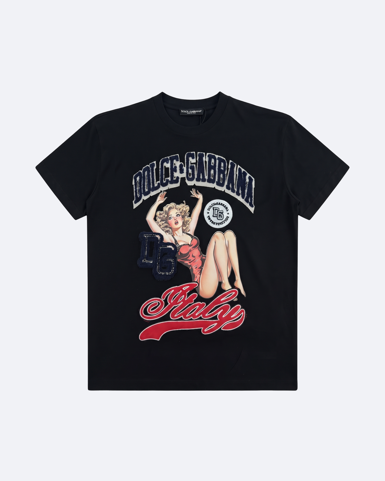 Dolce & Gabbana - Playa Graphic T-Shirt - Black