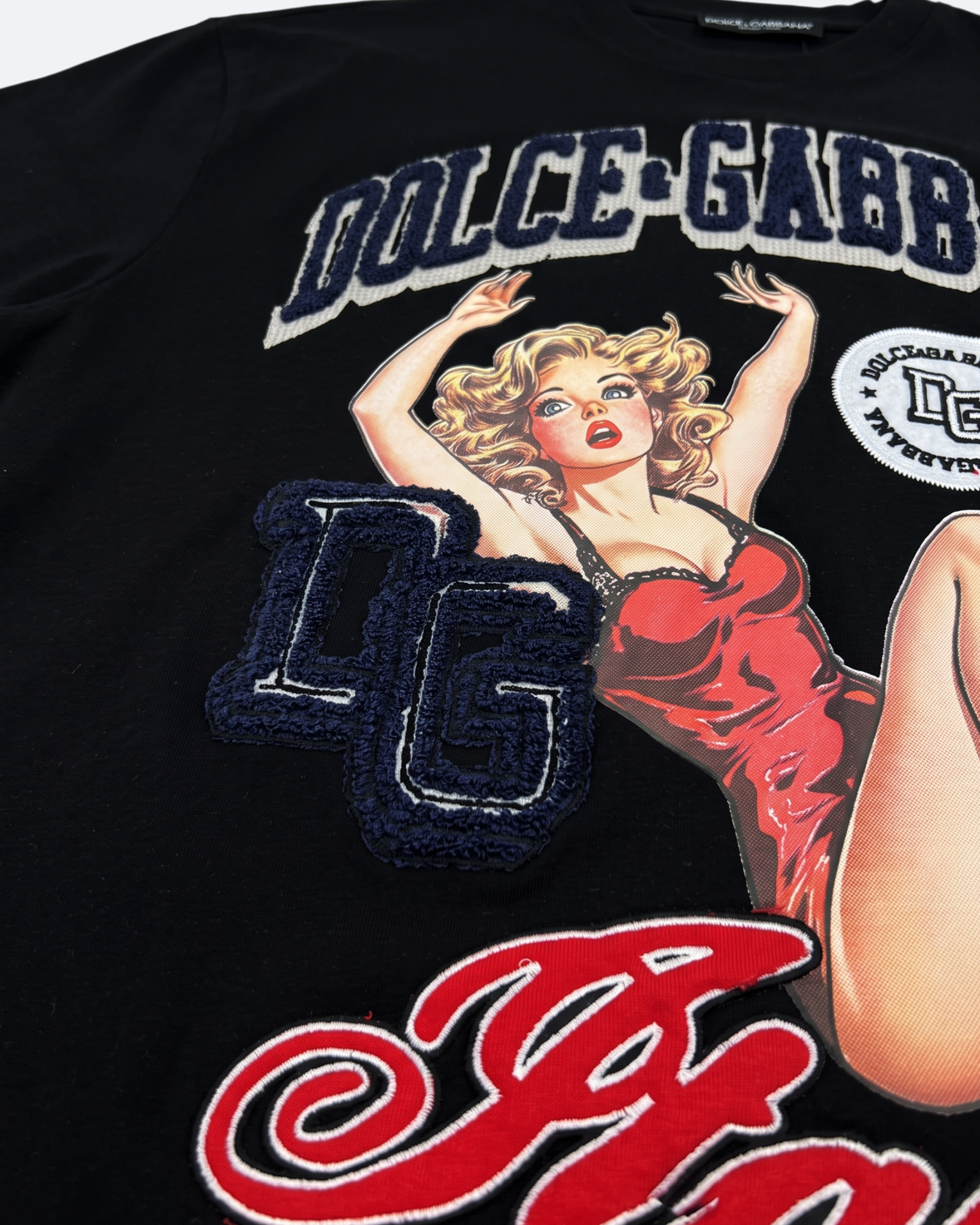 Dolce & Gabbana - Playa Graphic T-Shirt - Black