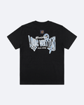 LVTN - Blue Monogram Embroidery T-Shirt - Black
