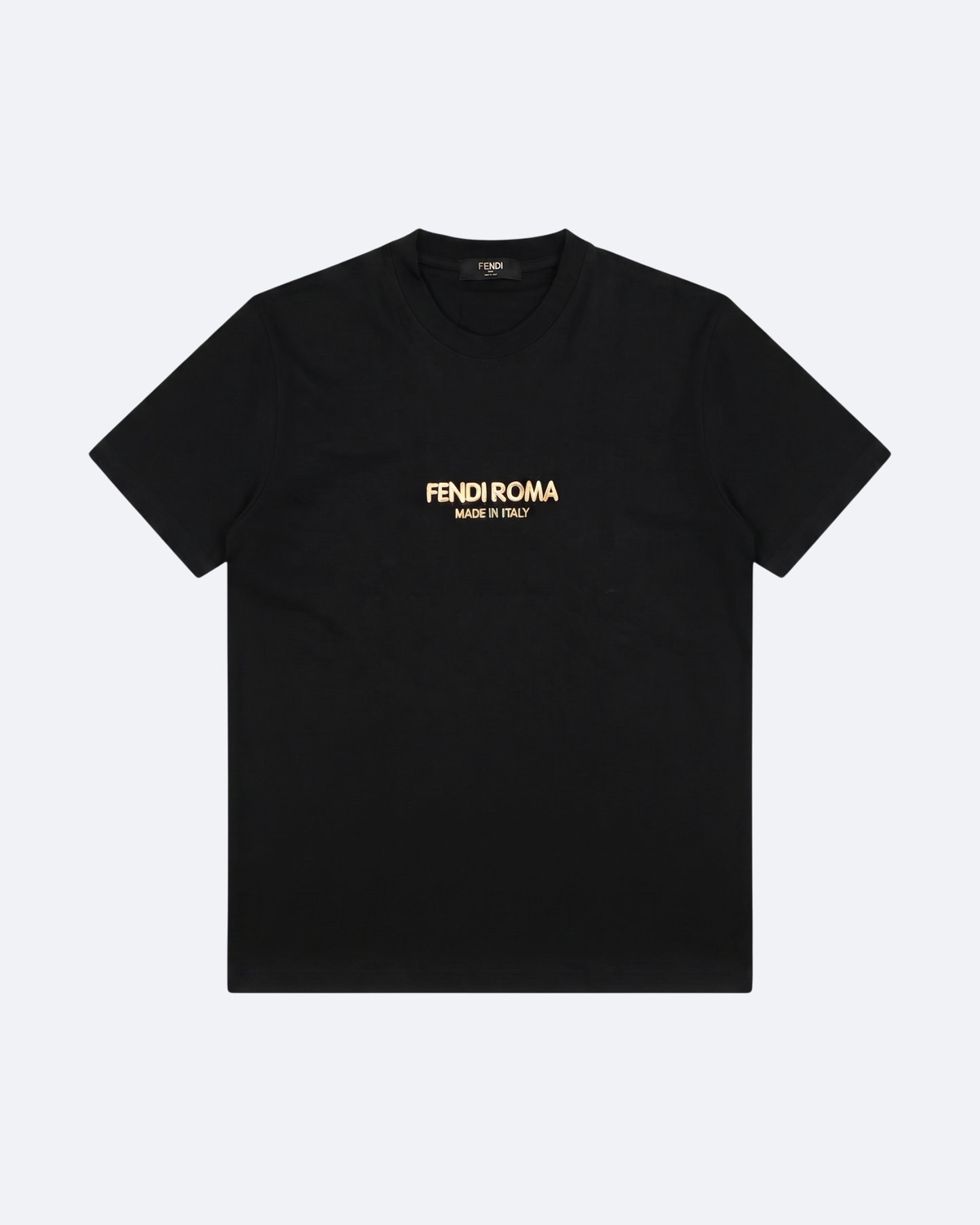 Fendi - Roma Embroidery T-Shirt - Black