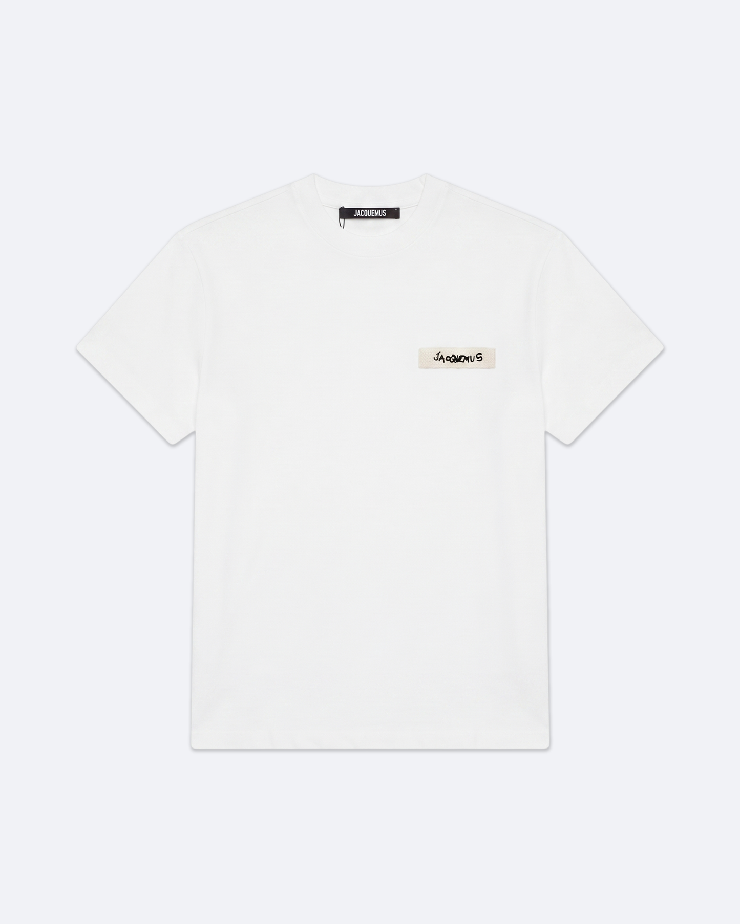 Jacquemus - Woven Label T-Shirt - White