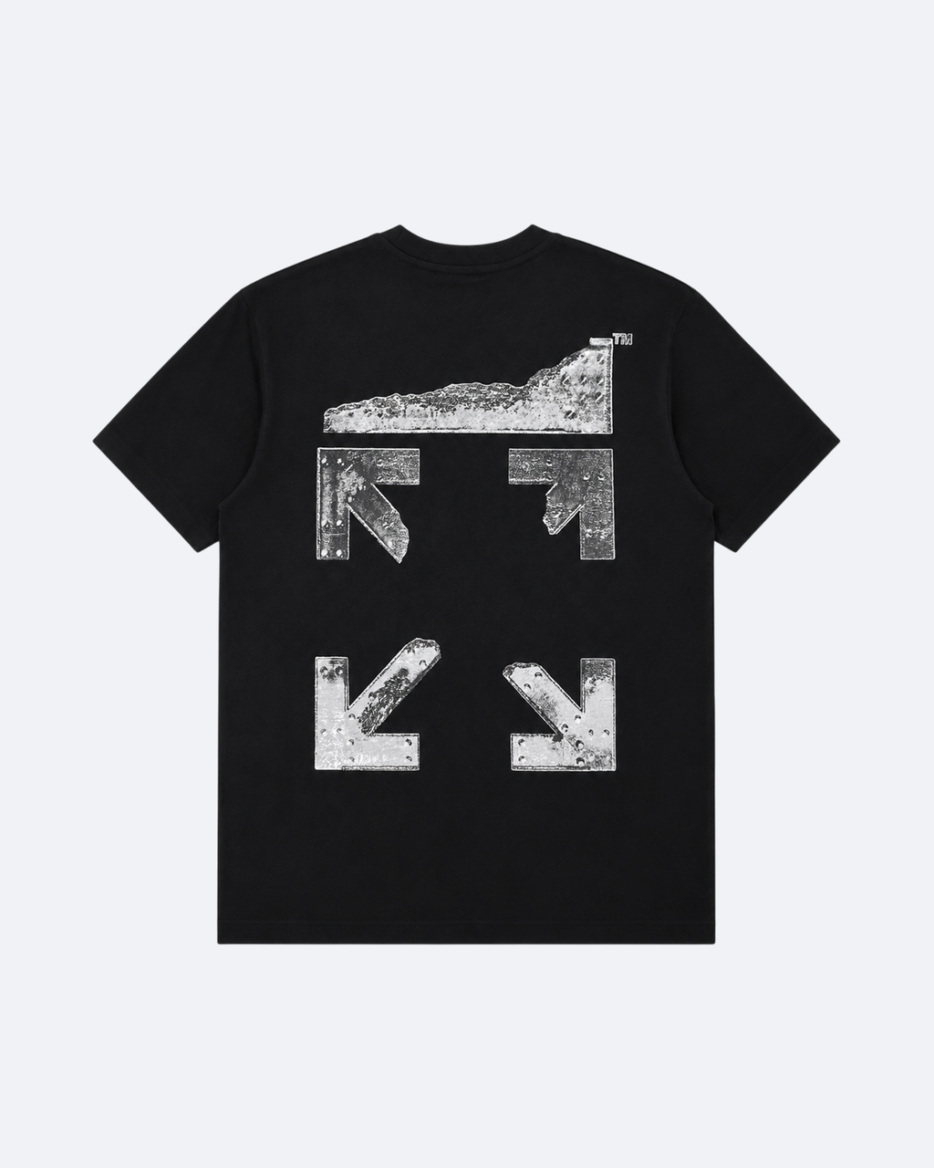 Off-White - Stone Arrow Logo T-Shirt - Black