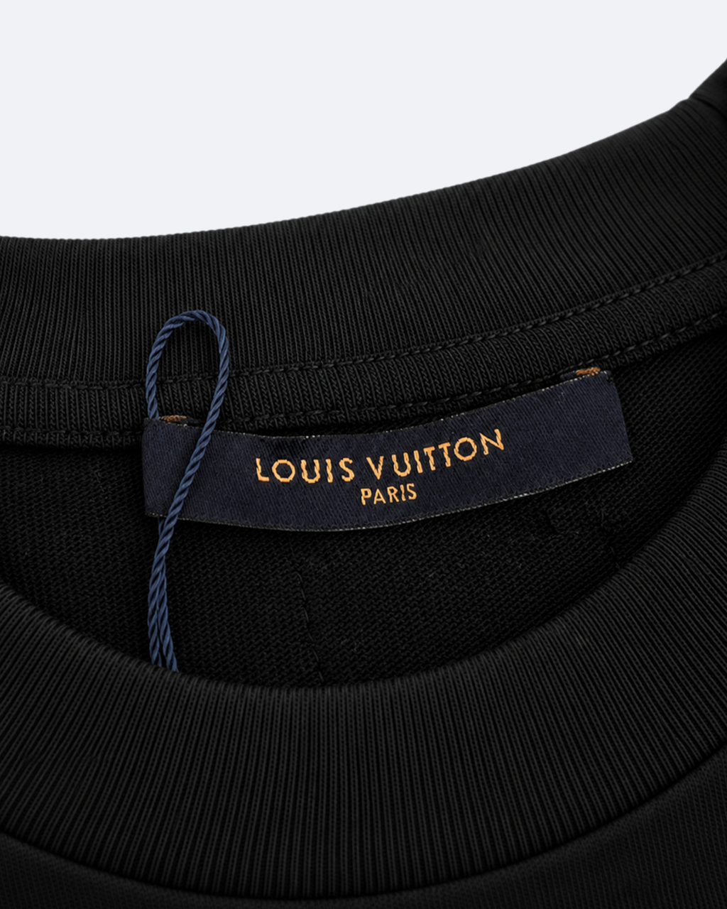 LVTN - Signature Logo Embroidery T-Shirt - Black