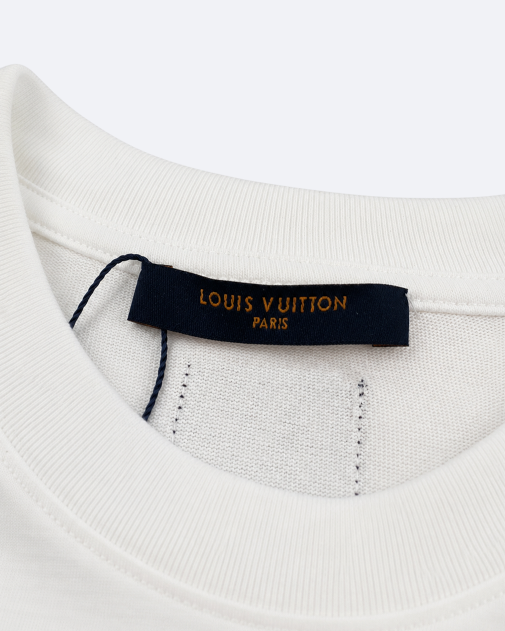 LVTN - Signature Logo Embroidery T-Shirt - White