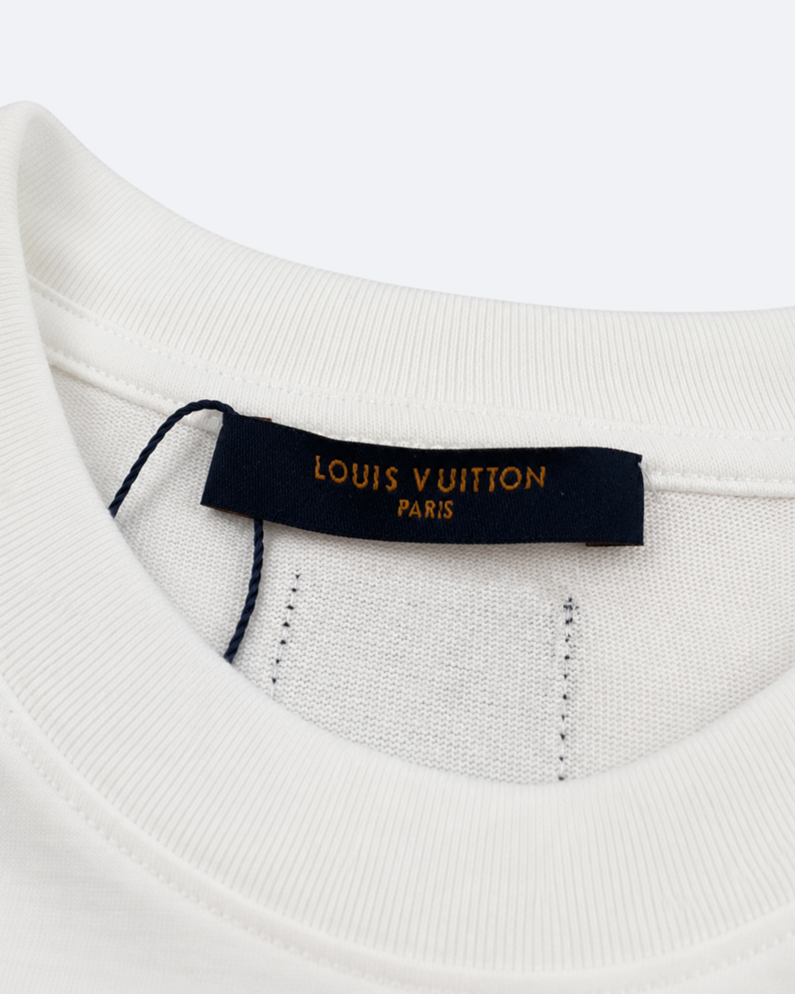 LVTN - Signature Logo Embroidery T-Shirt - White
