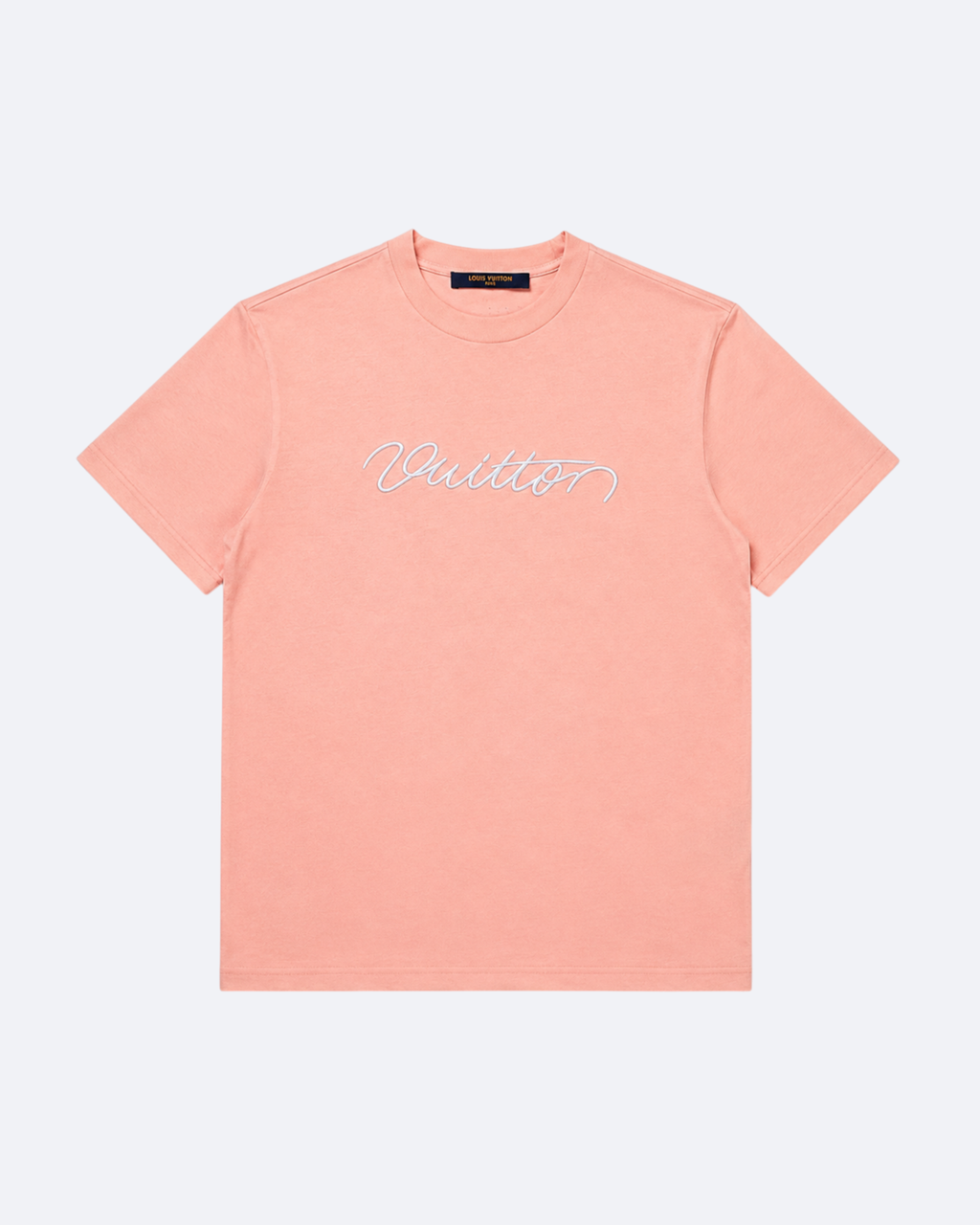 LVTN - Signature Logo Embroidery T-Shirt - Pink