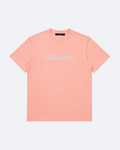 LVTN - Signature Logo Embroidery T-Shirt - Pink