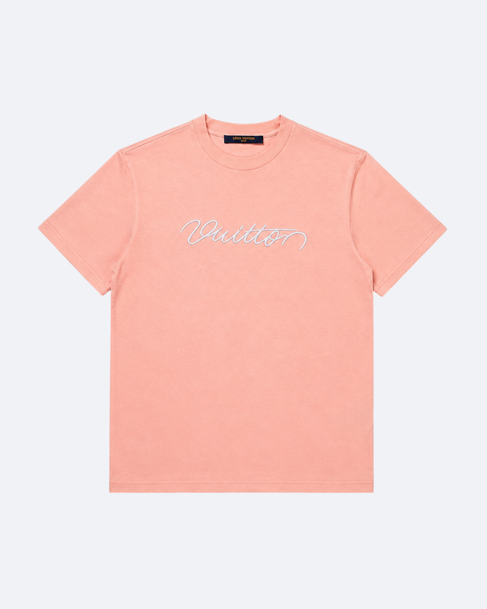 LVTN - Signature Logo Embroidery T-Shirt - Pink