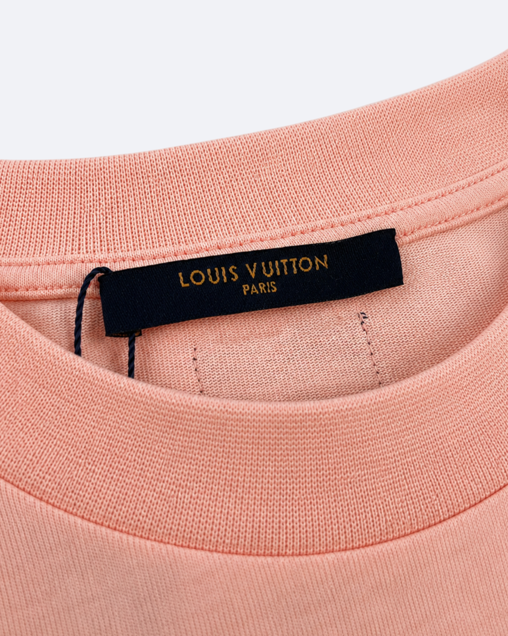 LVTN - Signature Logo Embroidery T-Shirt - Pink
