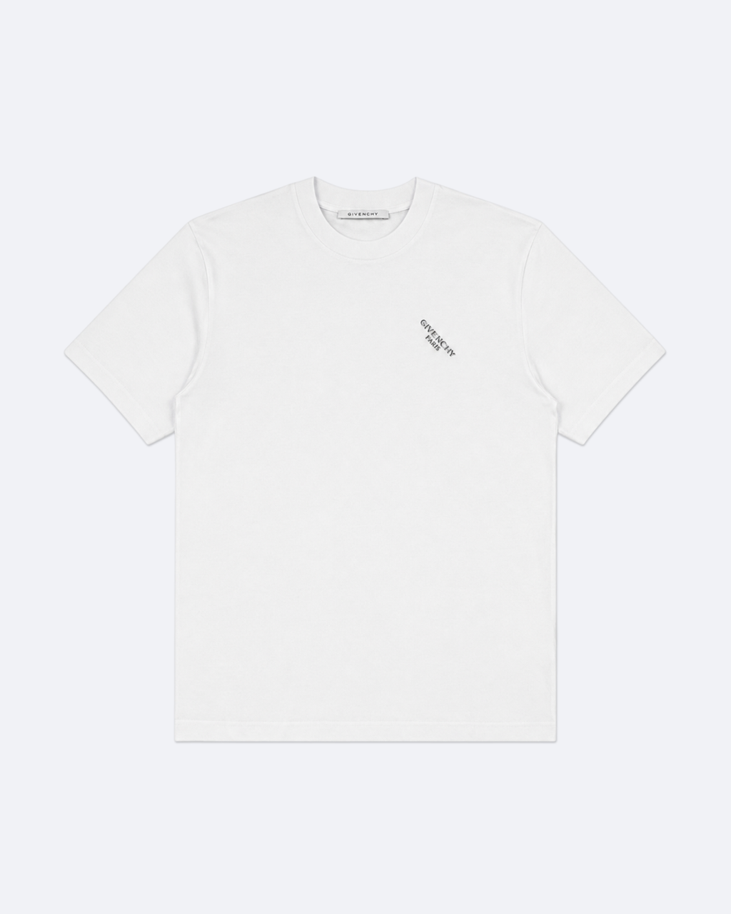 Givenchy - Tilted Logo Embroidery T-Shirt - White