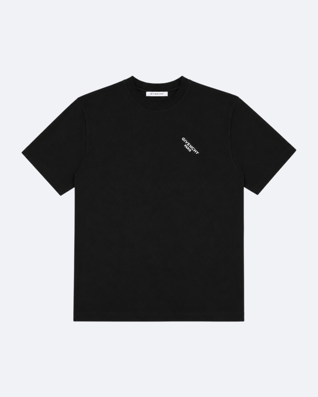 Givenchy - Tilted Logo Embroidery T-Shirt - Black