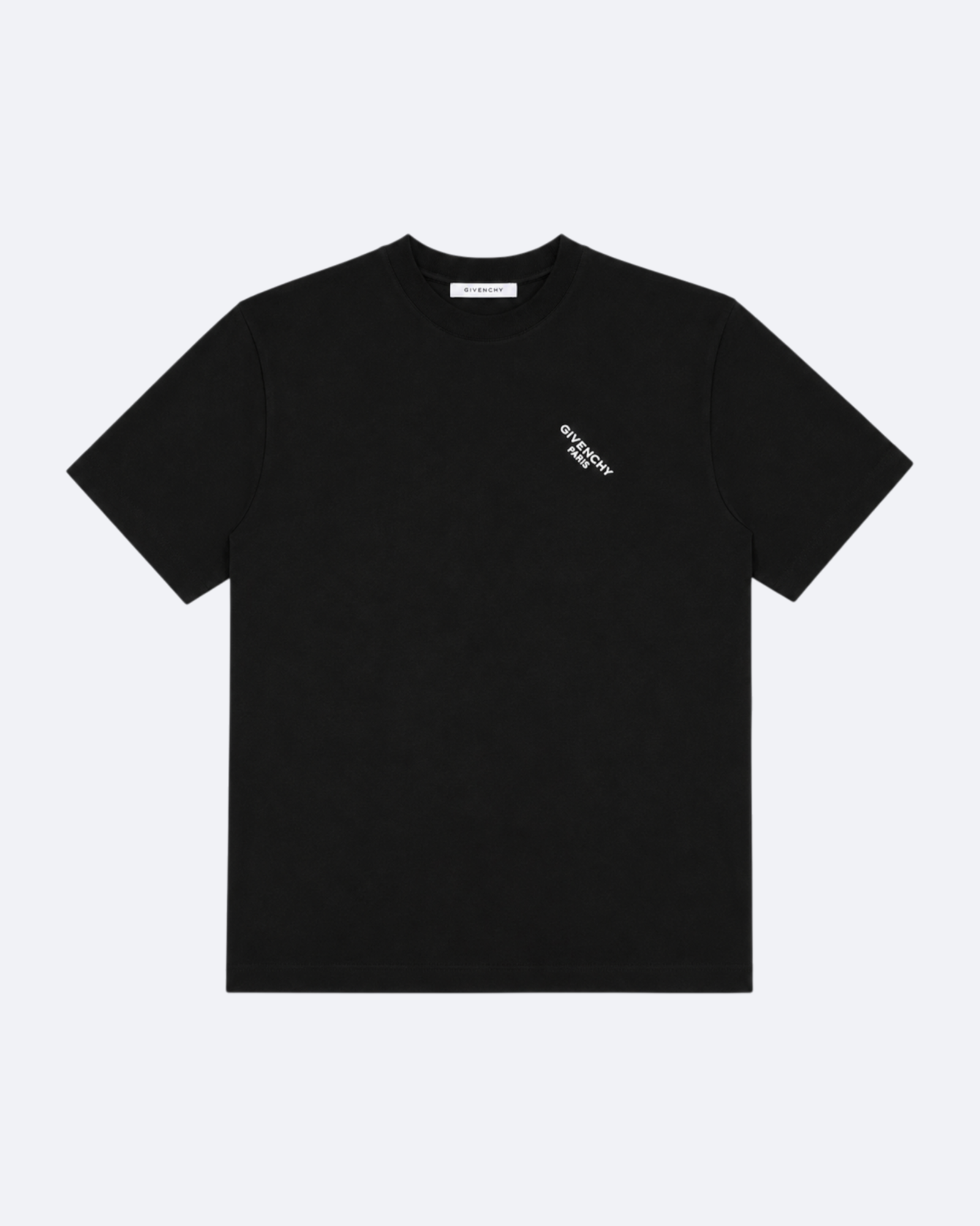 Givenchy - Tilted Logo Embroidery T-Shirt - Black