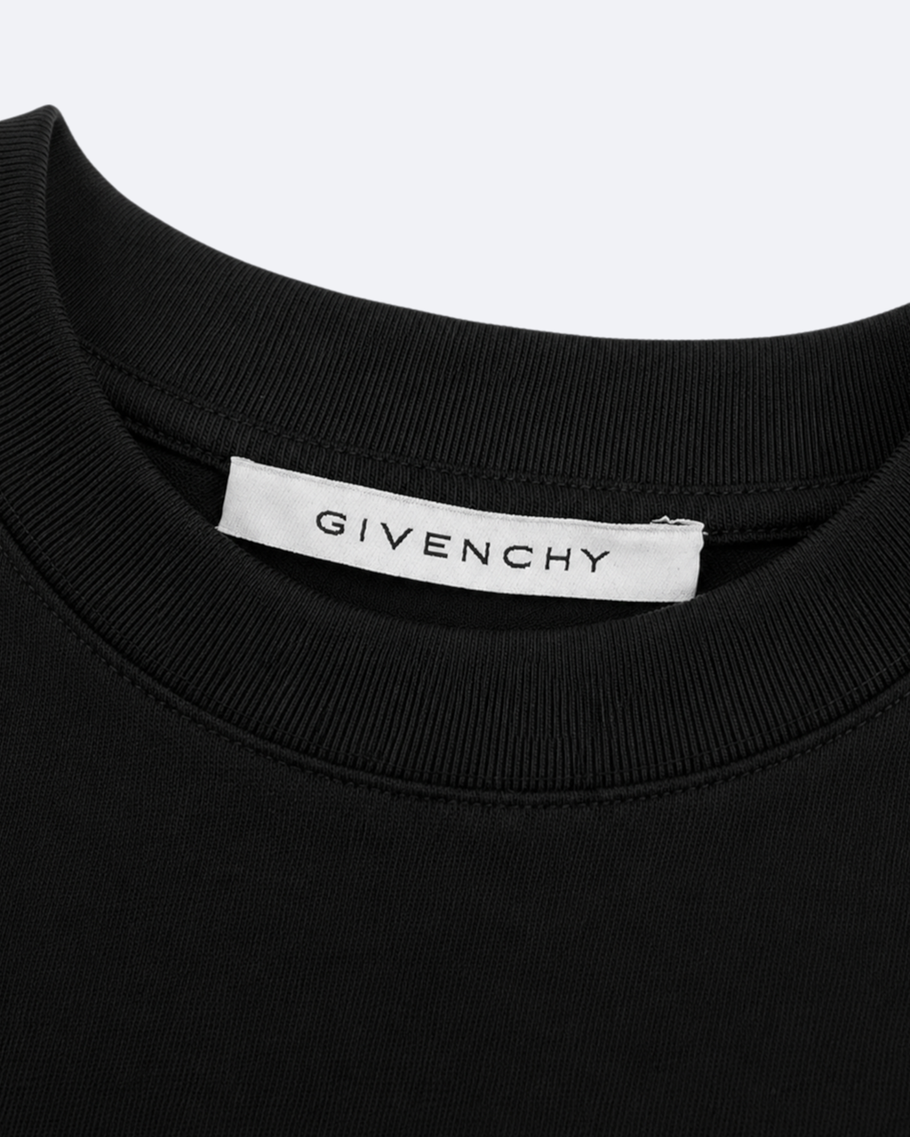 Givenchy - Tilted Logo Embroidery T-Shirt - Black