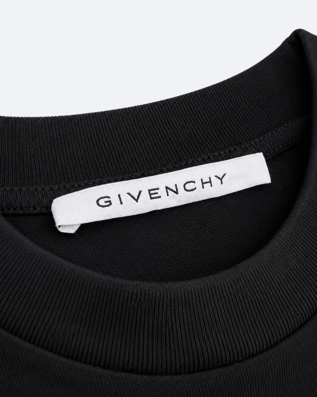 Givenchy - College Logotype Applique T-Shirt - Black