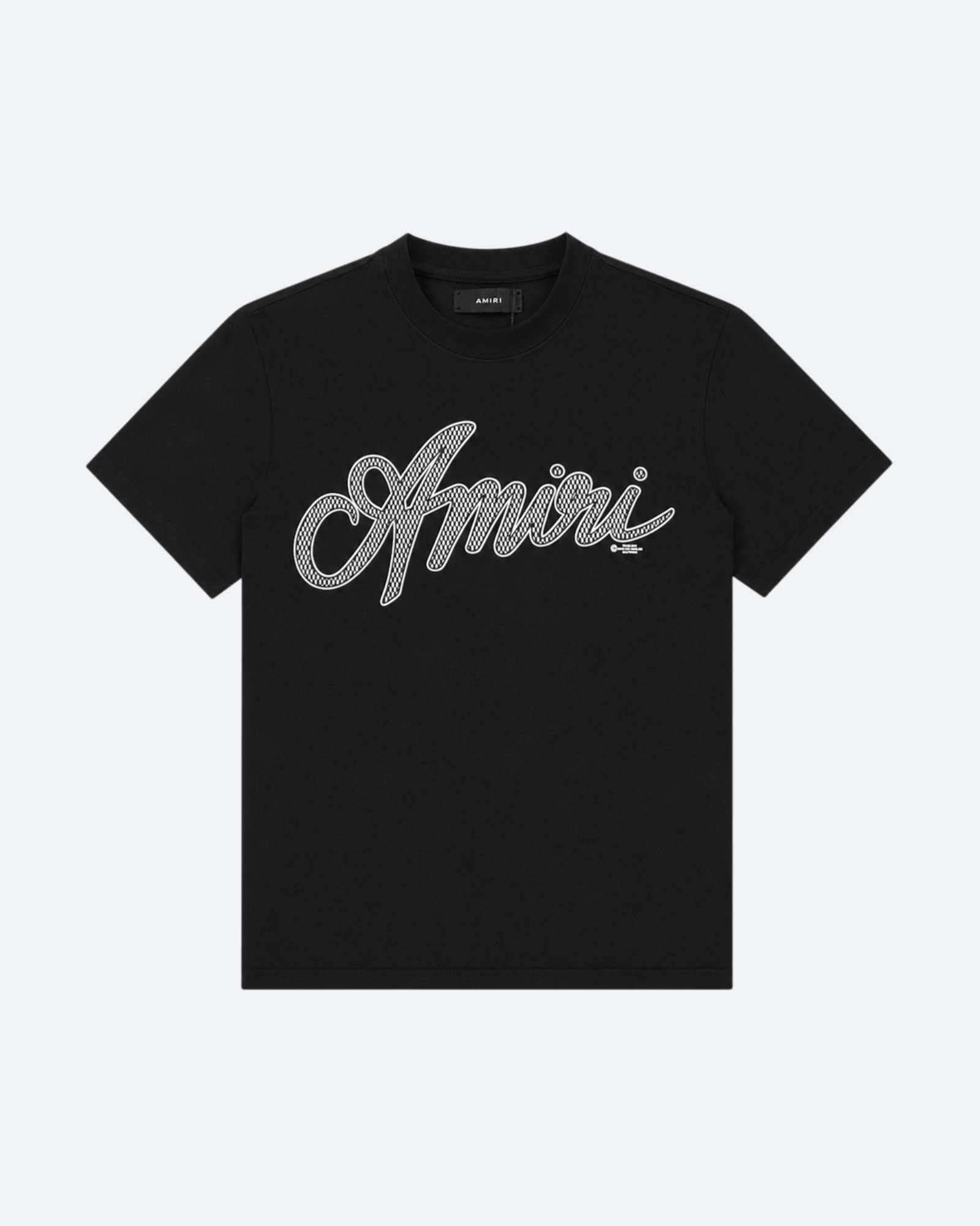 Amiri - Cursive Logo T-Shirt - Black