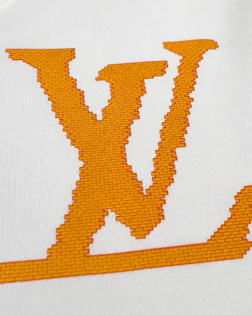 LVTN - Yellow Bricks Monogram T-Shirt - White