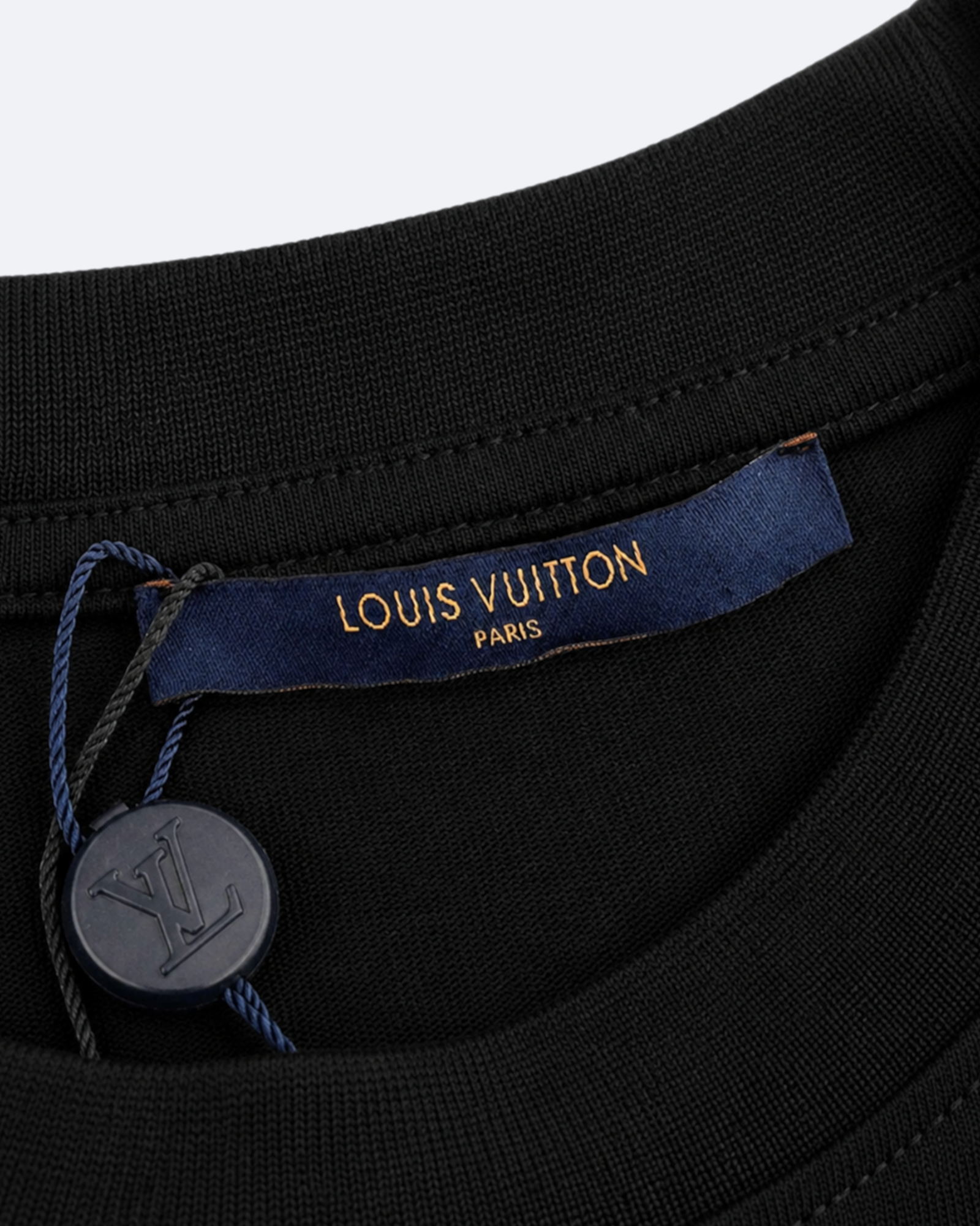 LVTN - Yellow Bricks Monogram T-Shirt - Black