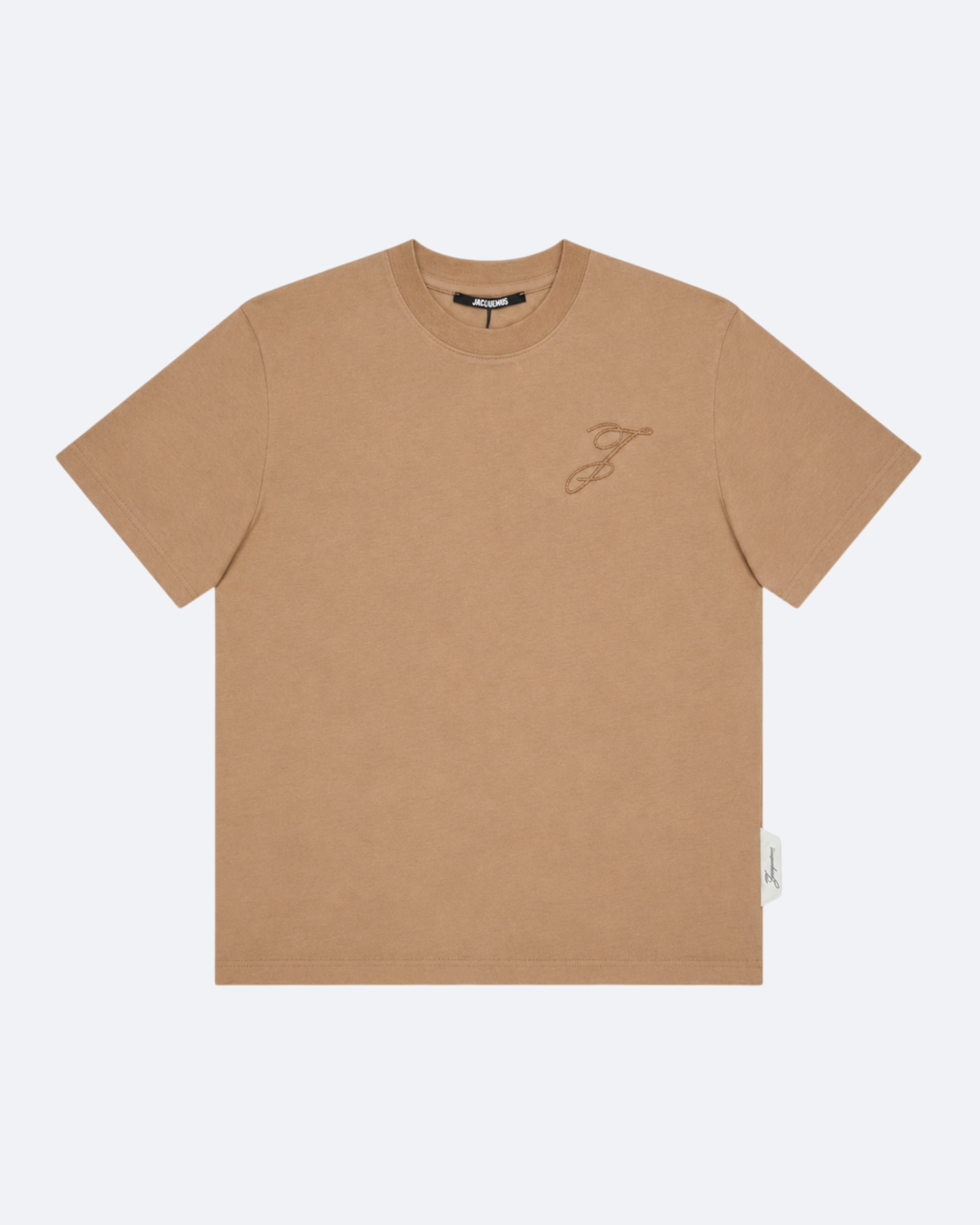 Jacquemus - Script Embroidery T-Shirt - Beige