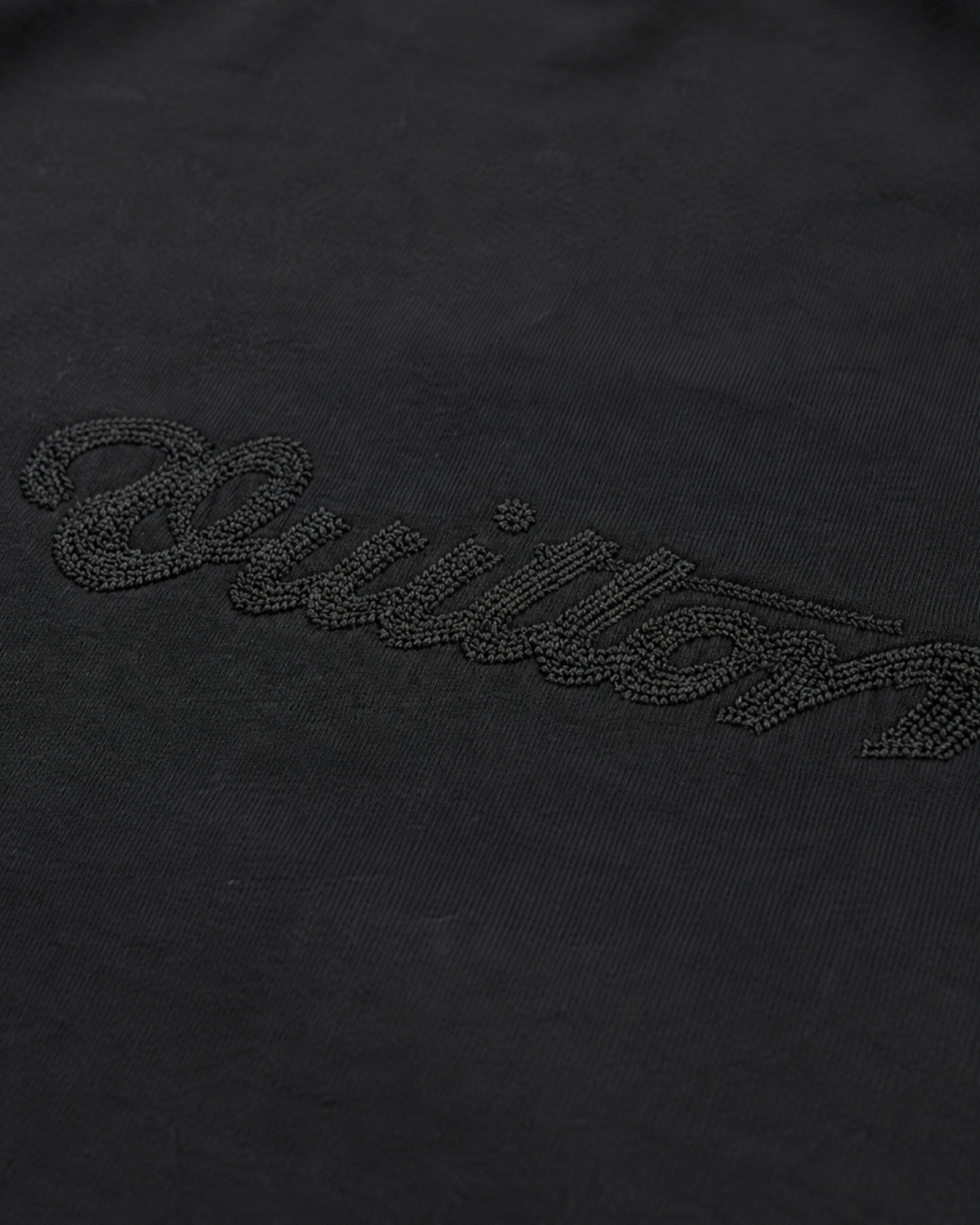 LVTN - Monogram Embroidery T-Shirt - Black