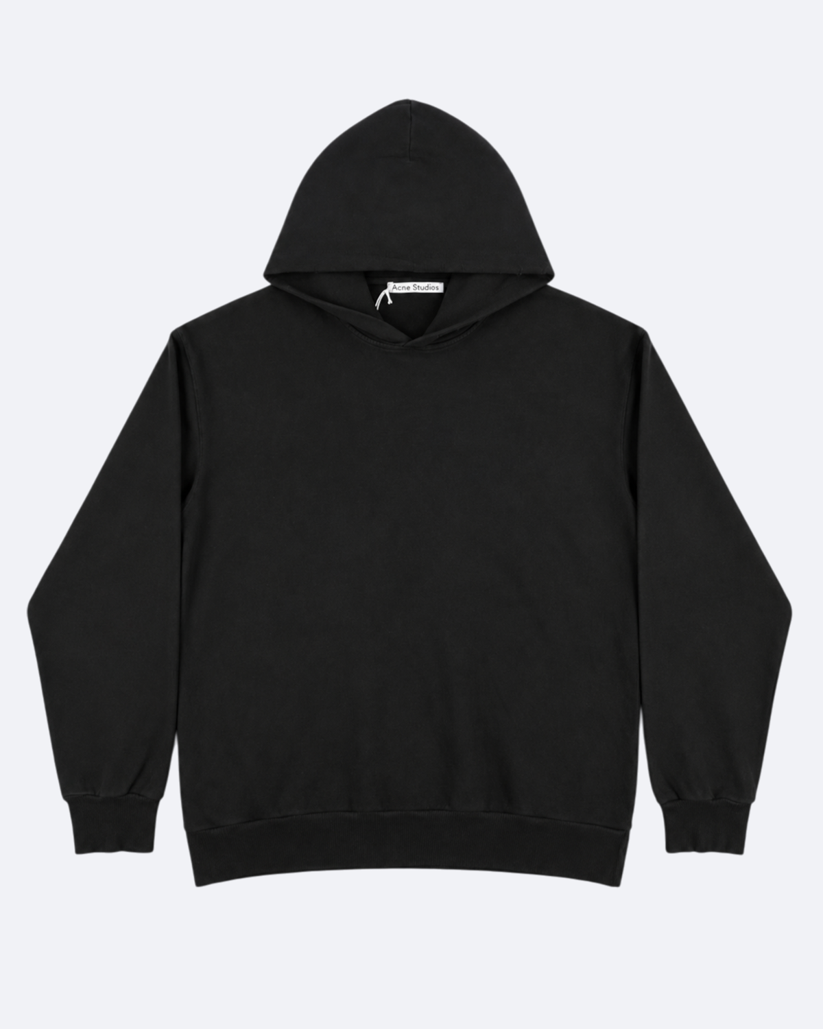 Acne Studios - Fleece Logo Hoodie - Black