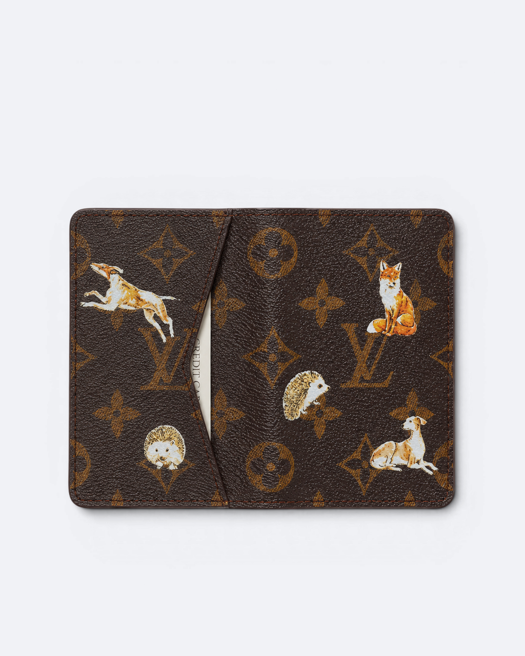 LVTN - Forest Foldable Cardholder - Brown