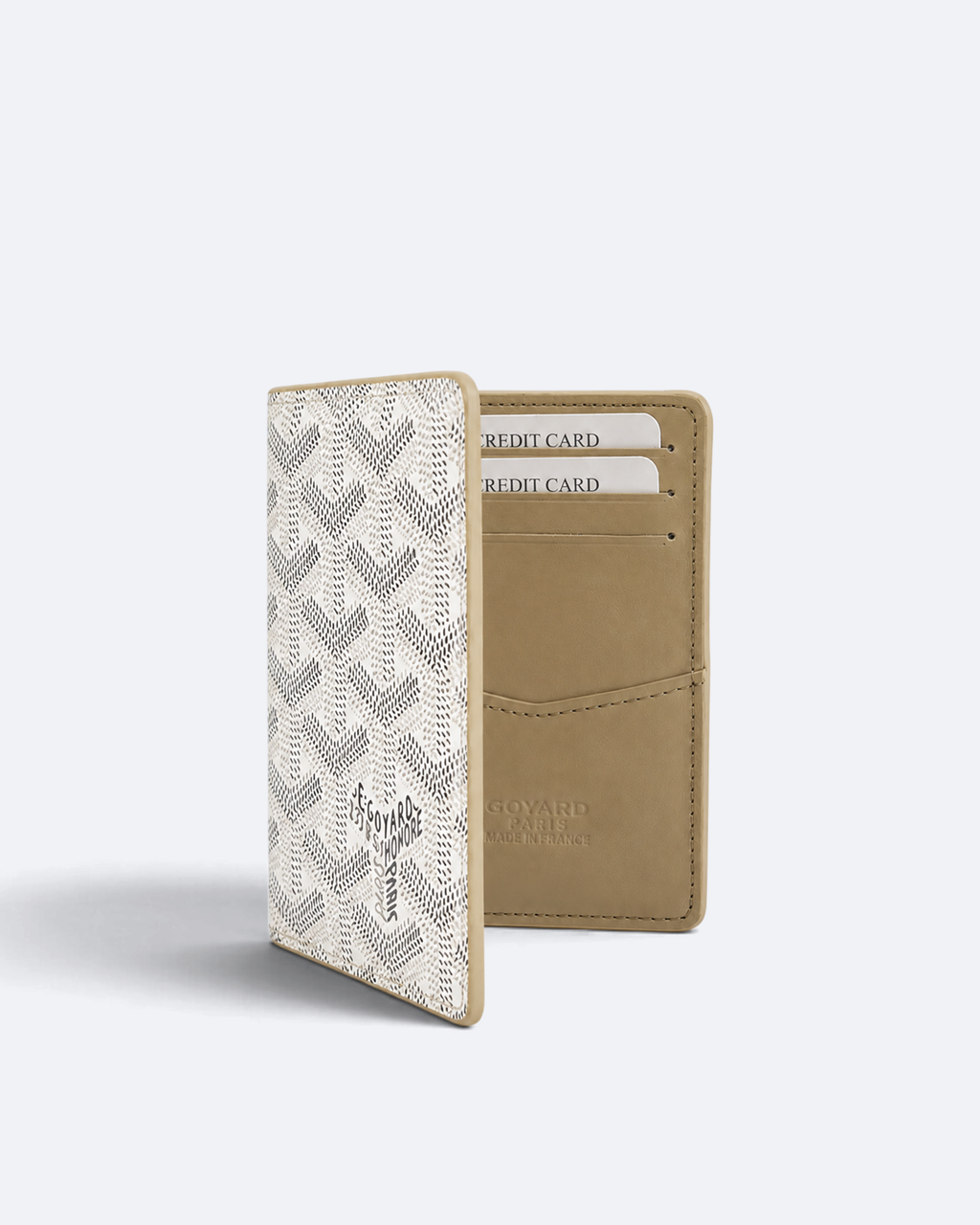 Goyard - Foldable Cardholder - White