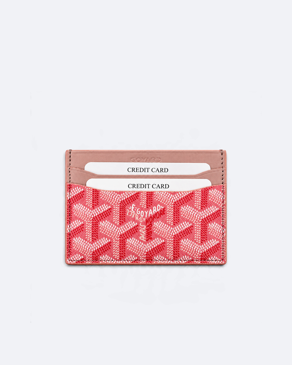 Goyard - Goyardine Pattern Cardholder - Pink