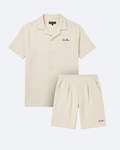 Loro Piana - Striped Summer Set - Cream