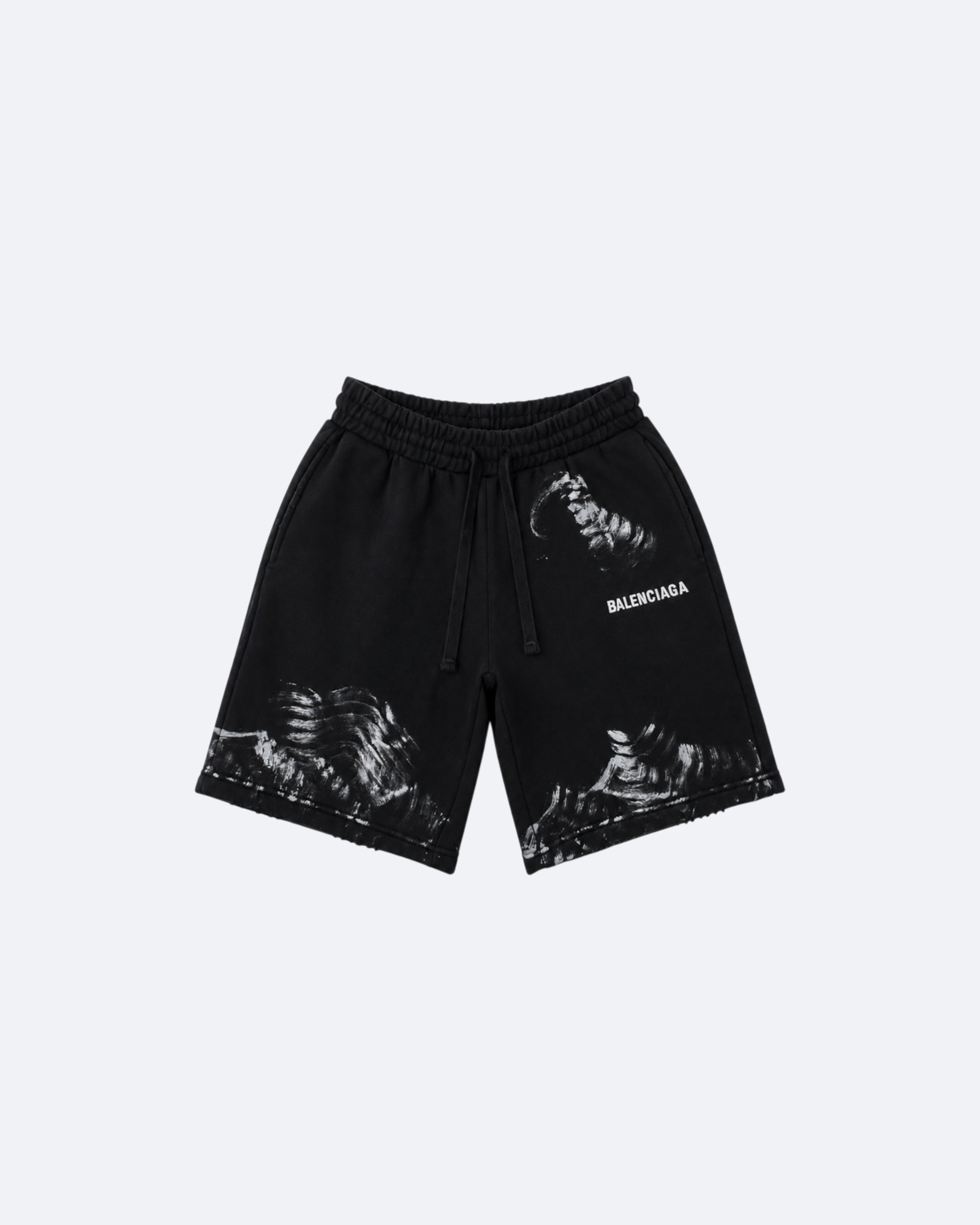 Balenciaga - Brushed Logo Summer Set - Black