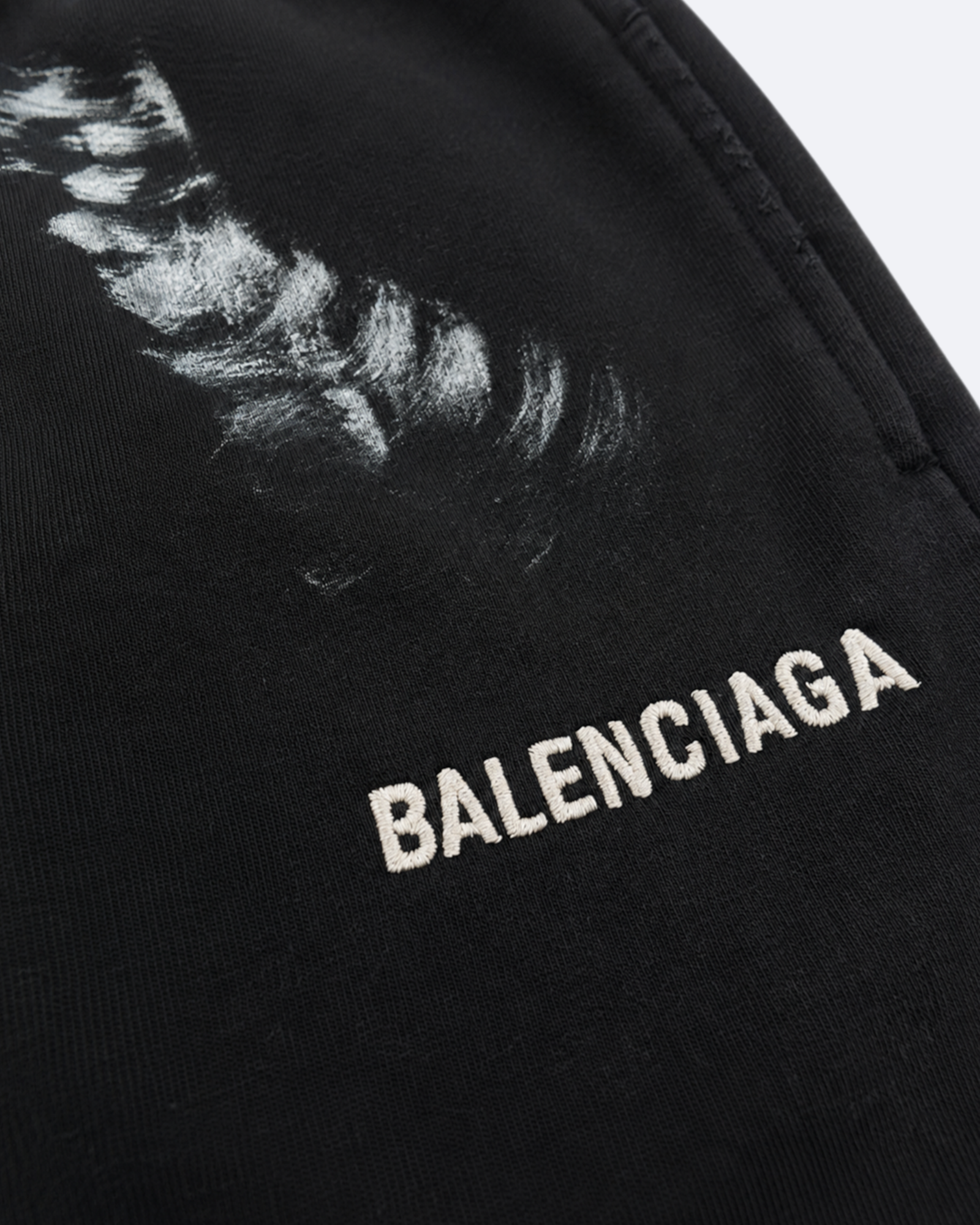 Balenciaga - Brushed Logo Summer Set - Black