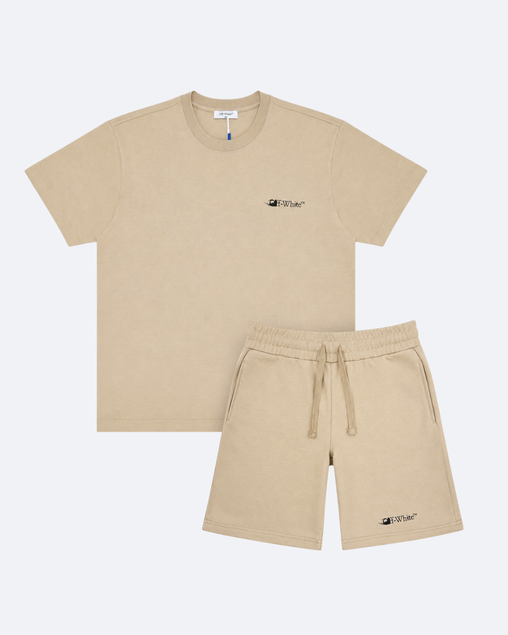 Off-White - Brushed Arrow Summer Set - Beige