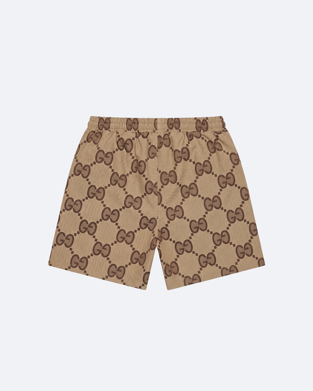 GC - GG Monogram Swim Shorts - Beige