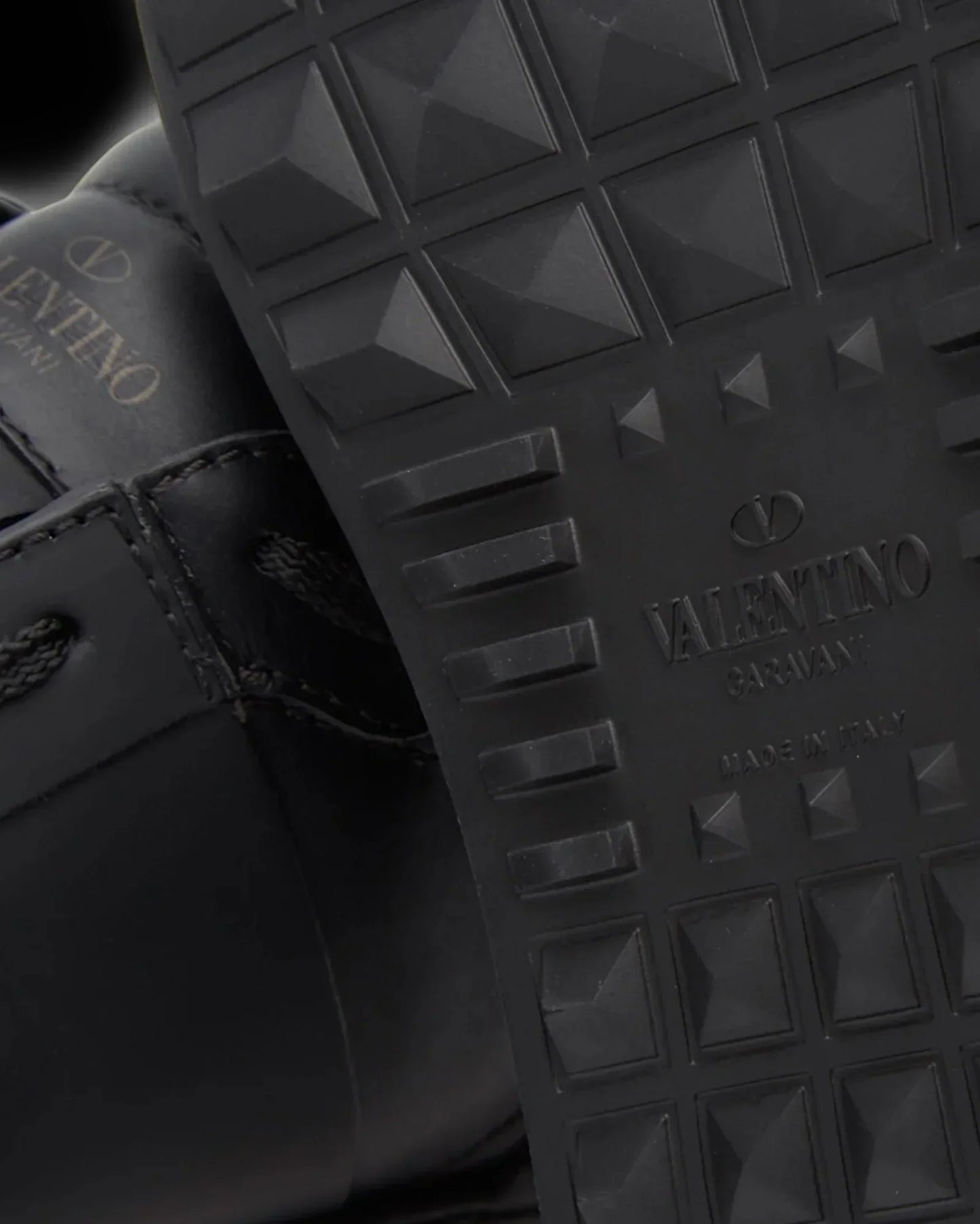 Valentino - Open Sneakers - Black