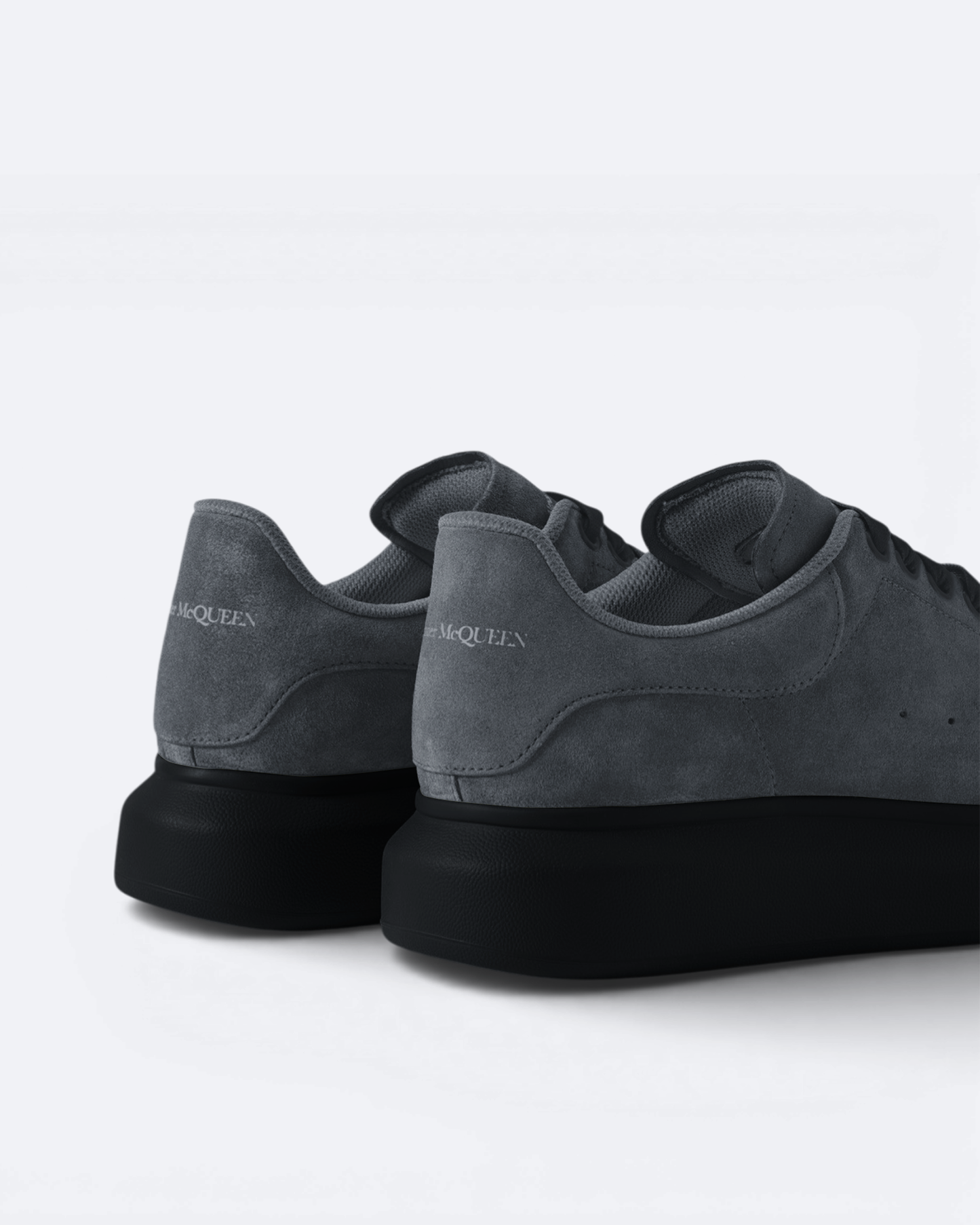 Alexander McQueen - Oversized Sneakers - Velvet Gray/Black