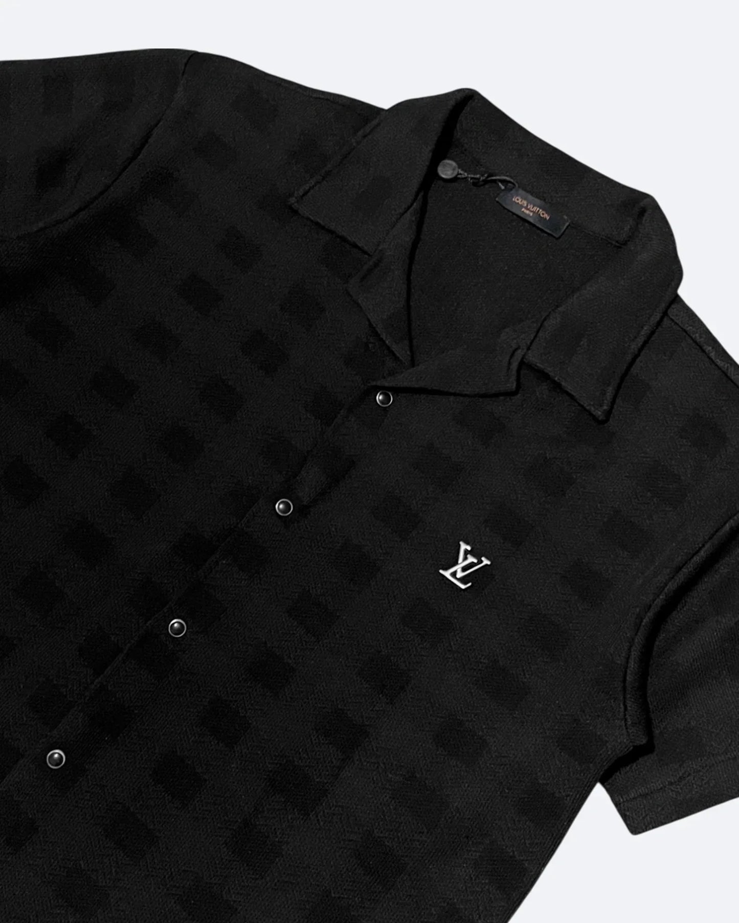 Louis Vuitton - LV Metal Logo Squared Summer Set - Black