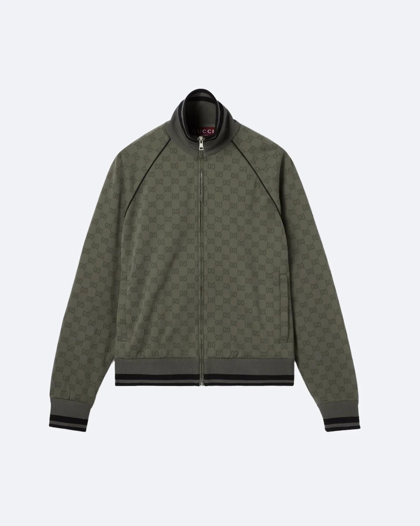 GC - GG Pattern Jacquard Set - Forest Green