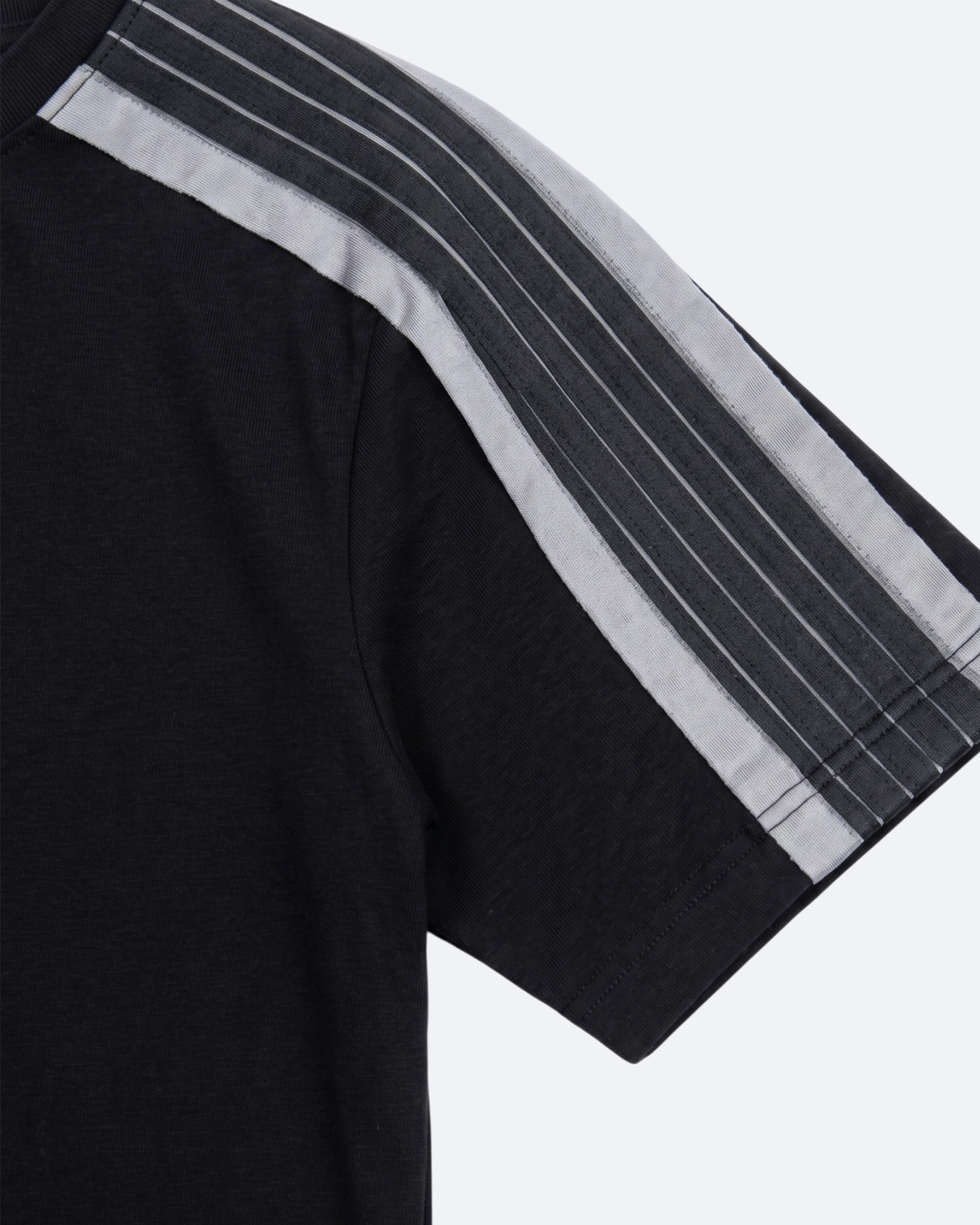 Balenciaga - Sleeve Stripe T-Shirt - Black