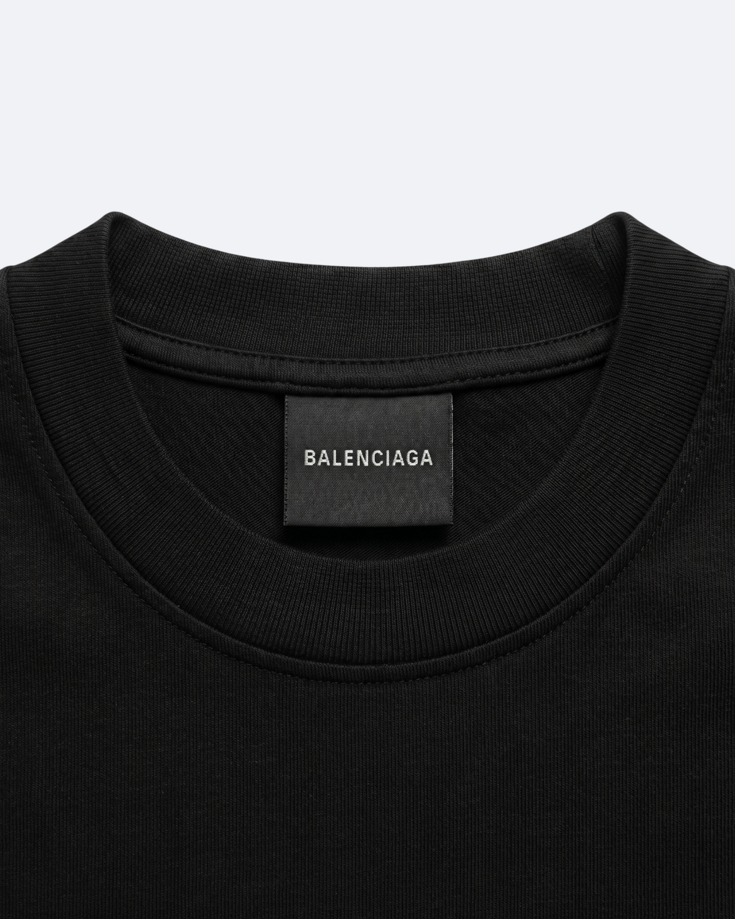 Balenciaga - Sleeve Stripe T-Shirt - Black
