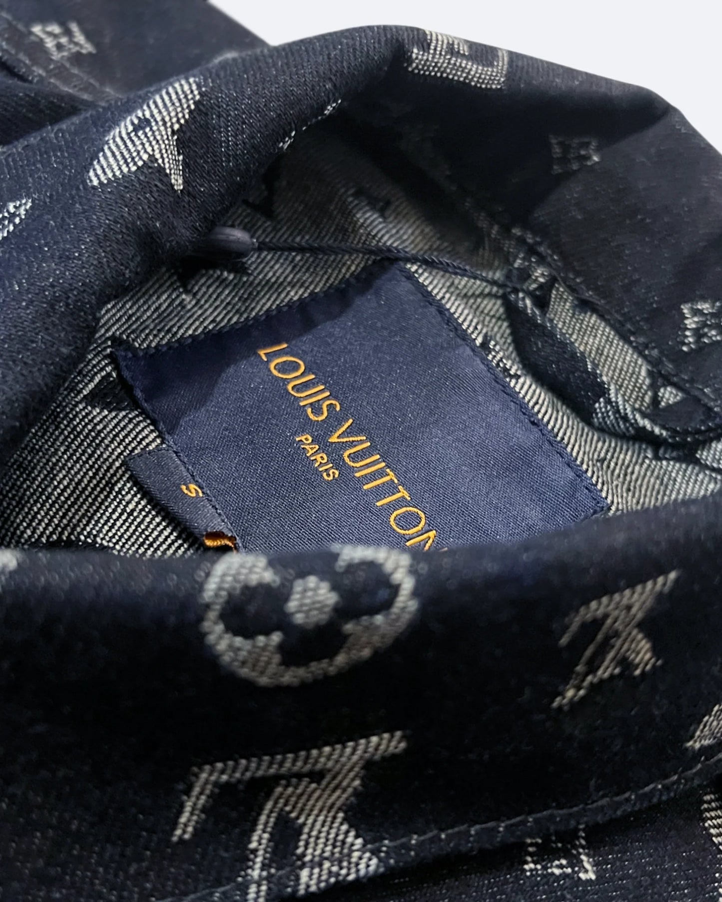 Louis Vuitton - LV Pattern Denim Jacket - Dark Blue