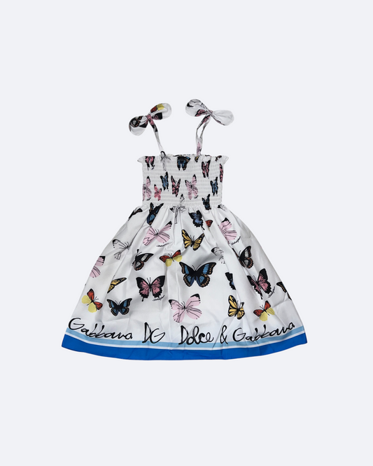 Dolce & Gabbana - Butterfly Dress For Girl