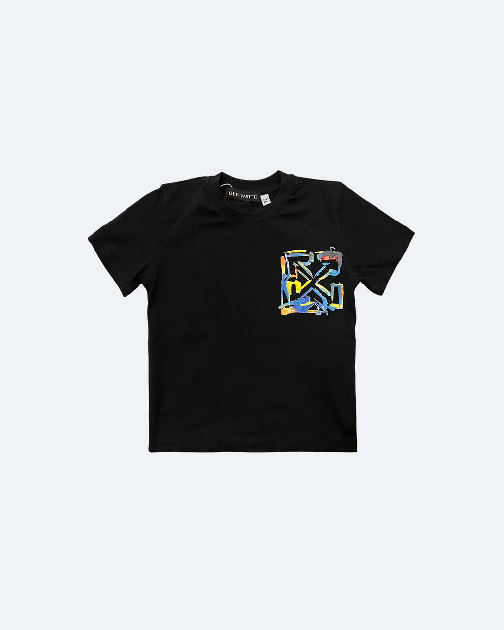Off-White - Brush Logo T-Shirt For Boy