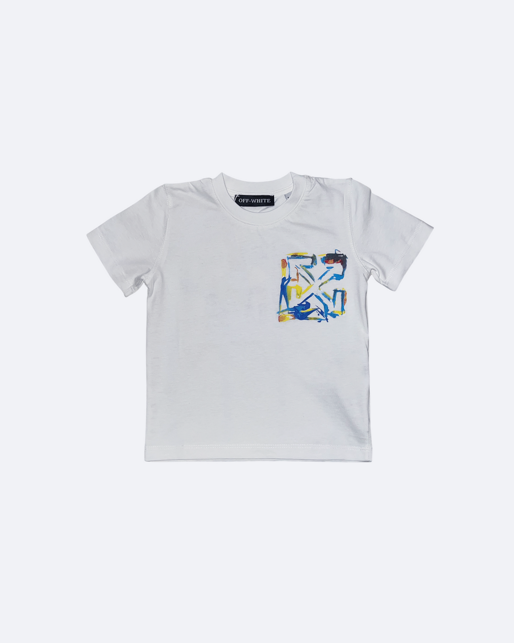 Off-White - Brush Logo T-Shirt For Boy